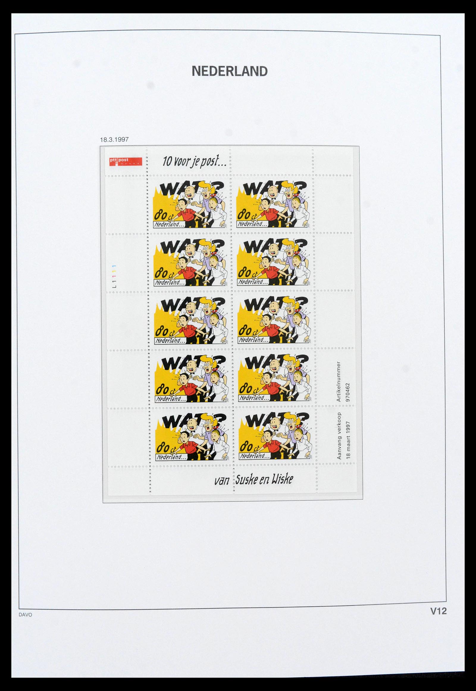 39468 0013 - Postzegelverzameling 39468 Nederland velletjes 1993-2023!!