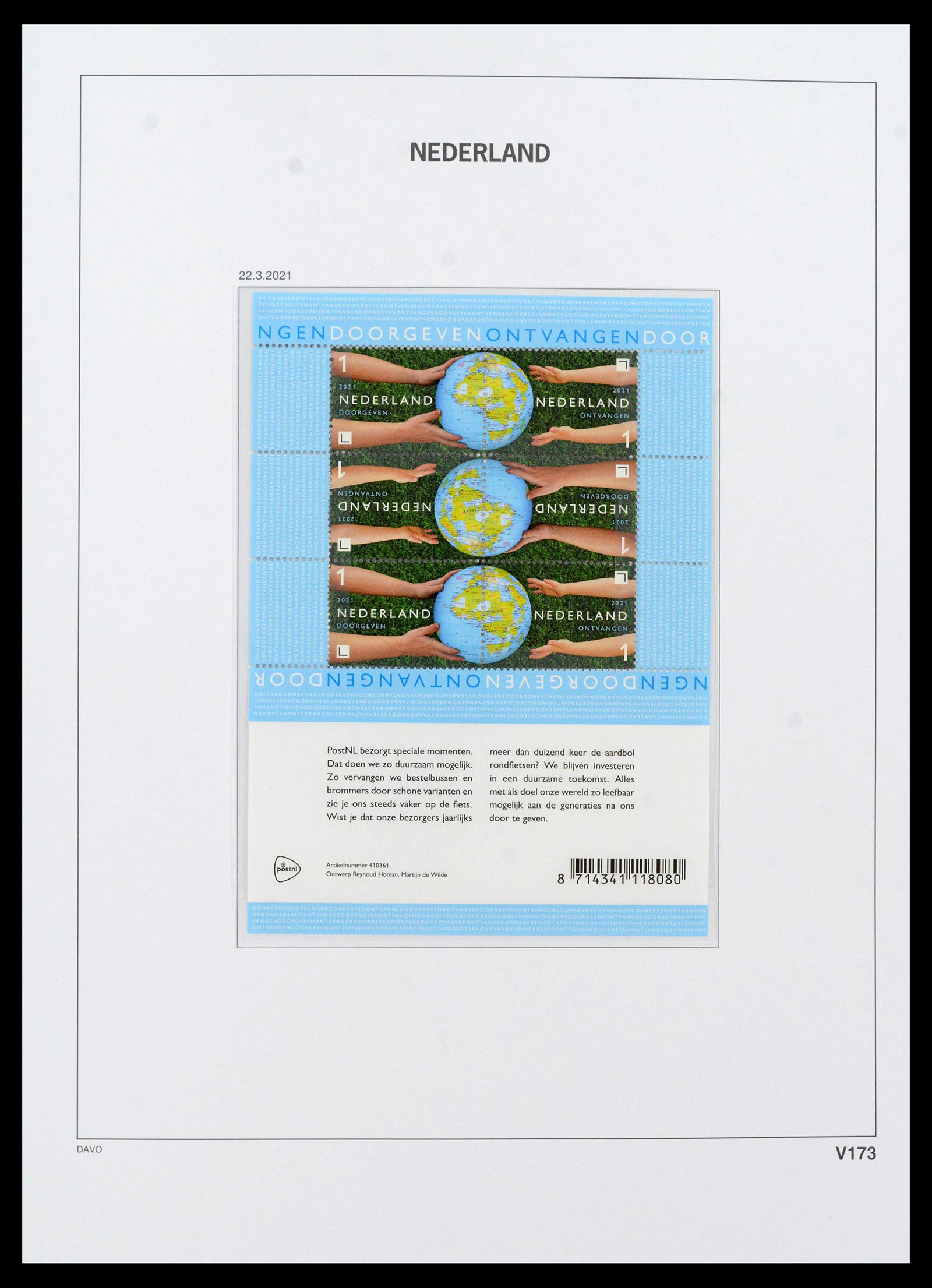 39468 0187 - Postzegelverzameling 39468 Nederland velletjes 1993-2023!!
