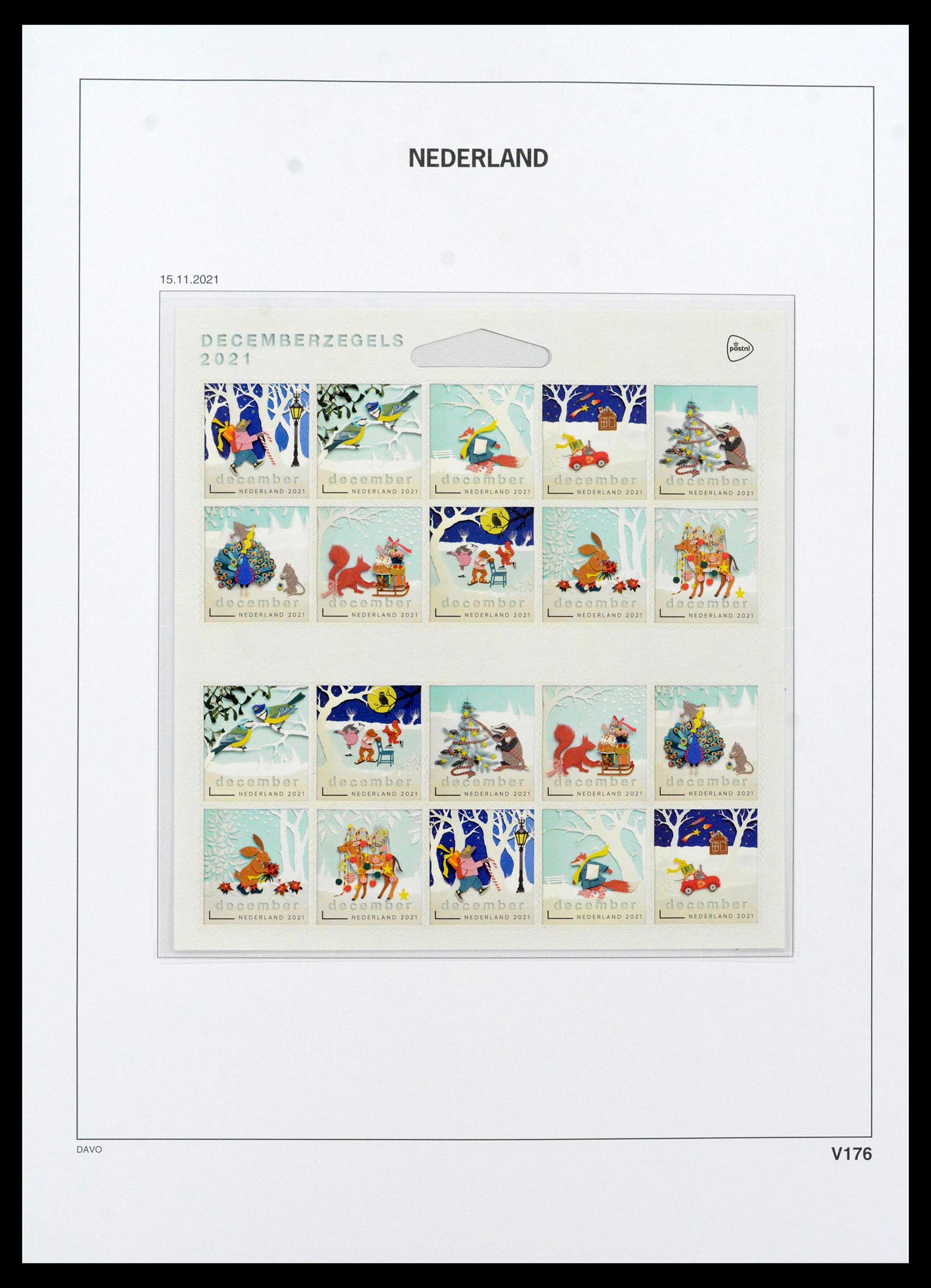 39468 0190 - Postzegelverzameling 39468 Nederland velletjes 1993-2023!!