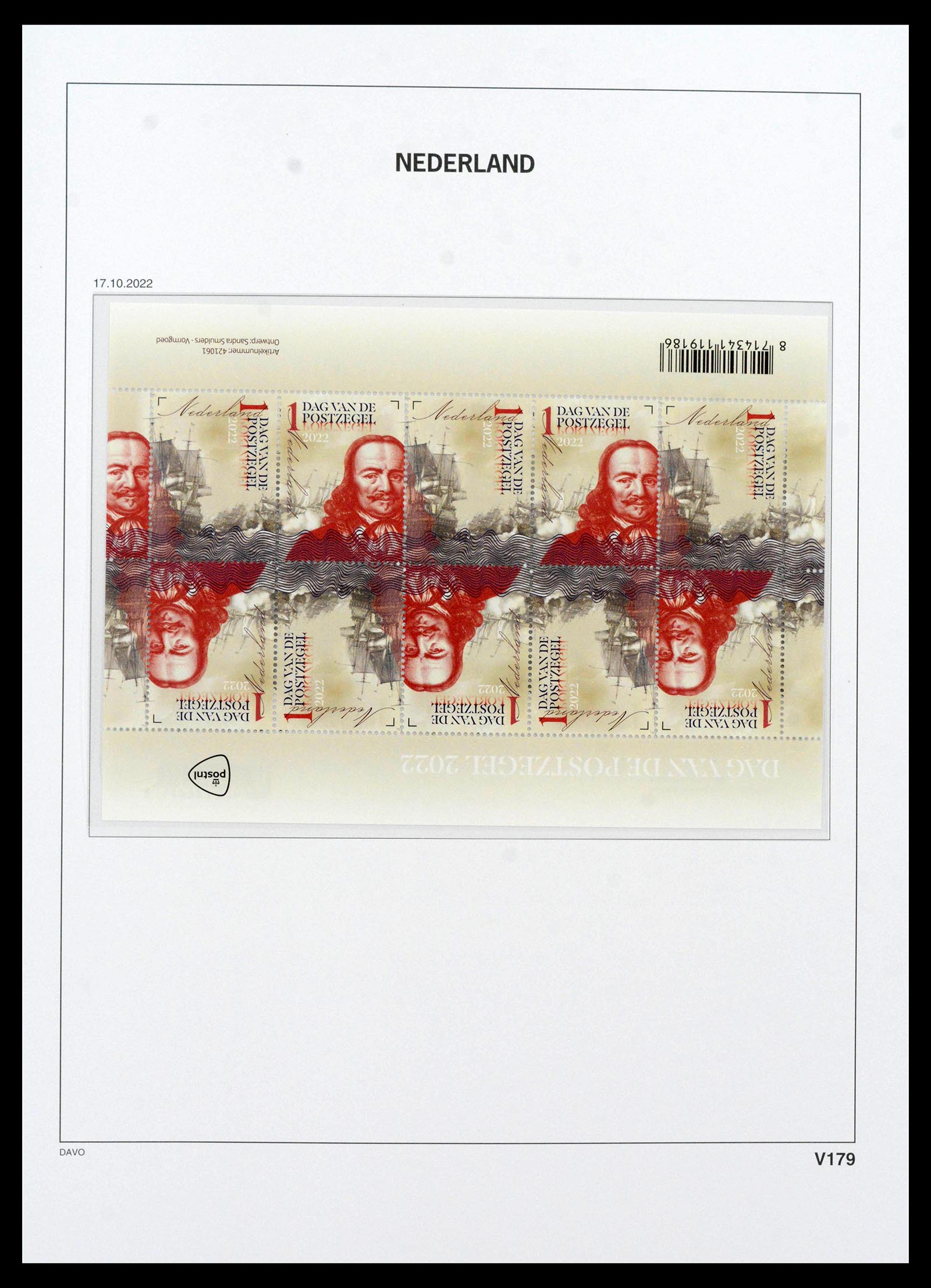 39468 0193 - Postzegelverzameling 39468 Nederland velletjes 1993-2023!!