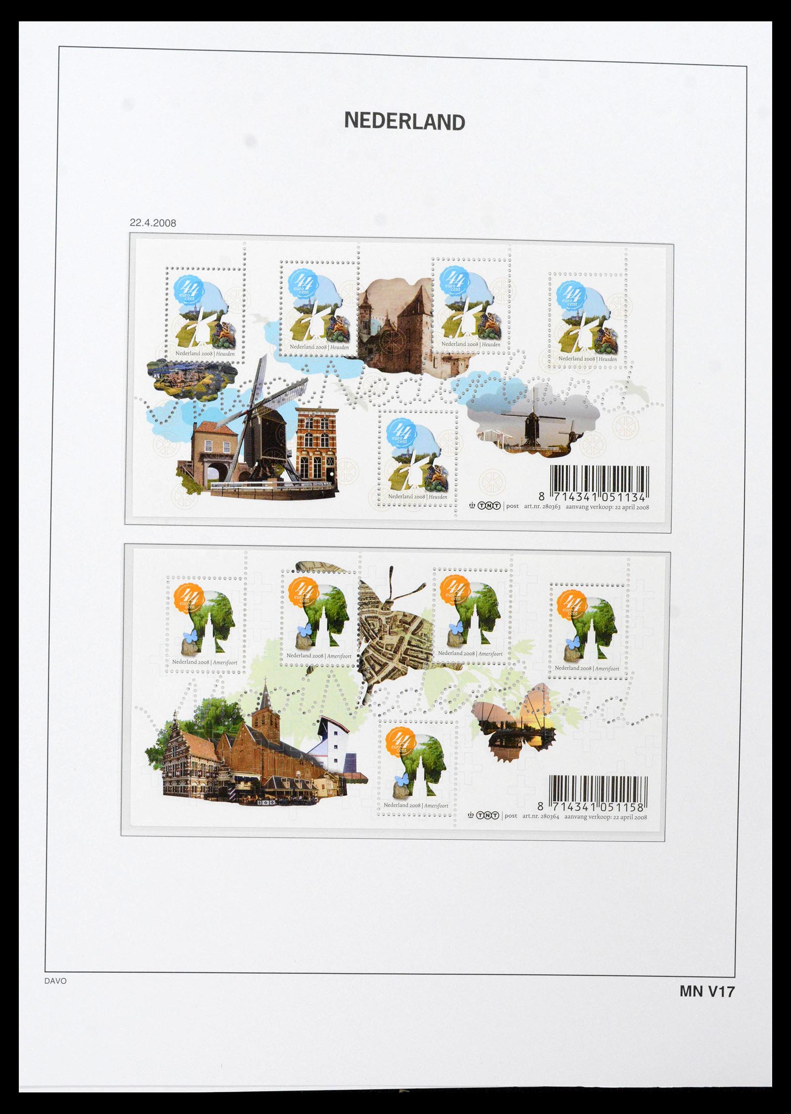 39468 0215 - Postzegelverzameling 39468 Nederland velletjes 1993-2023!!