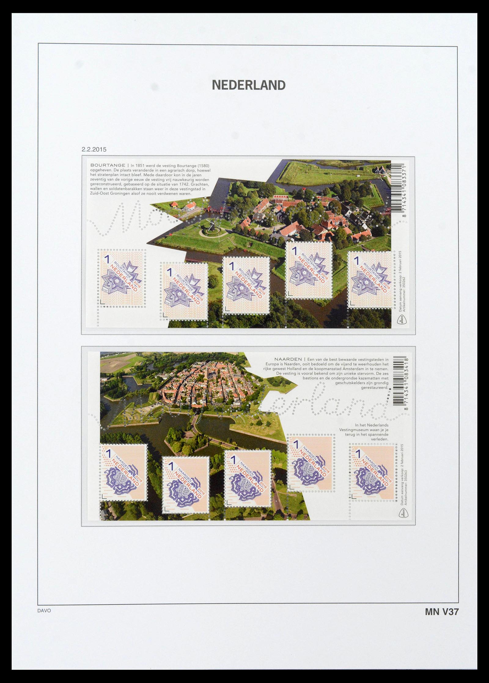 39468 0235 - Postzegelverzameling 39468 Nederland velletjes 1993-2023!!