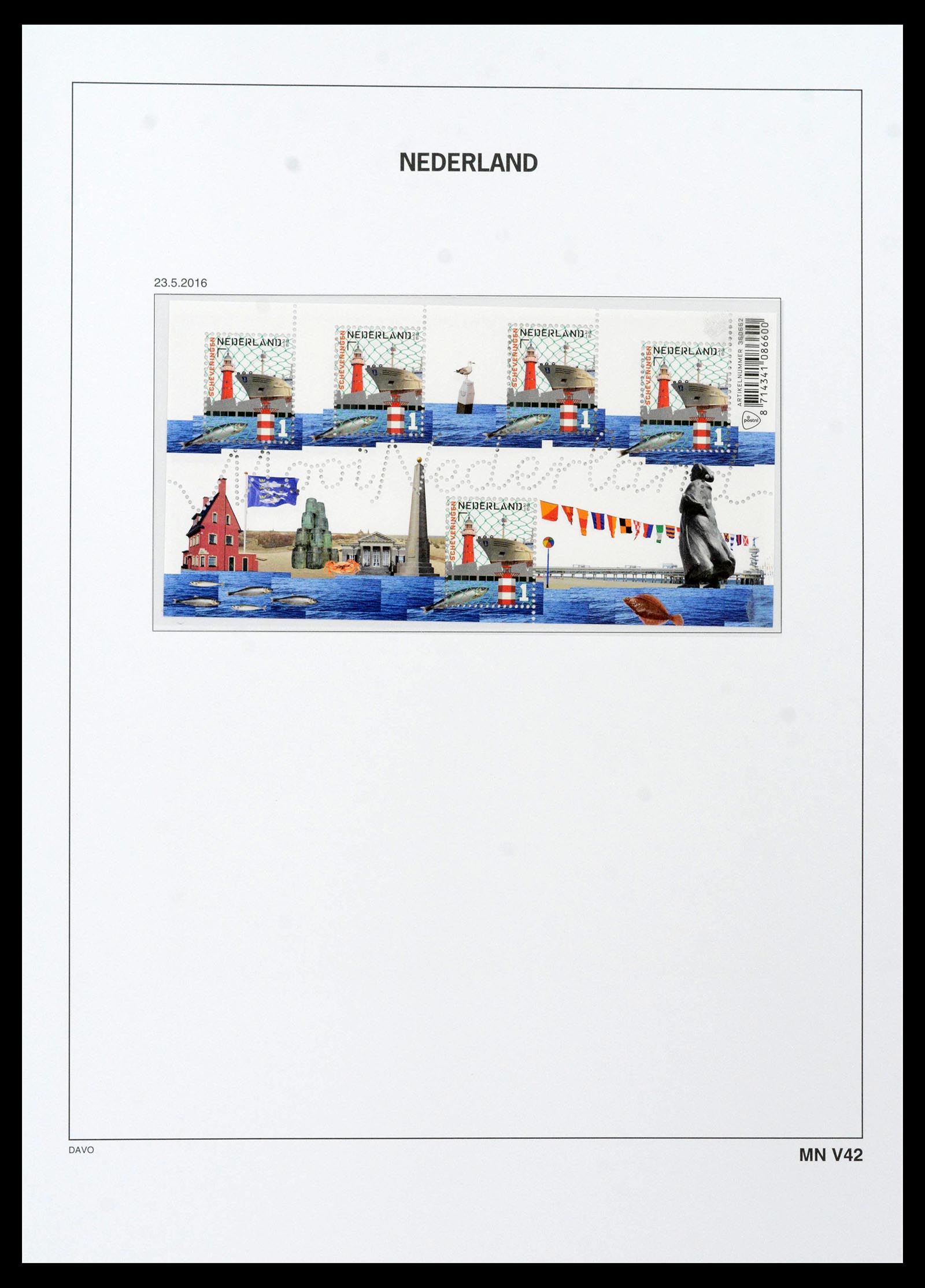 39468 0240 - Postzegelverzameling 39468 Nederland velletjes 1993-2023!!