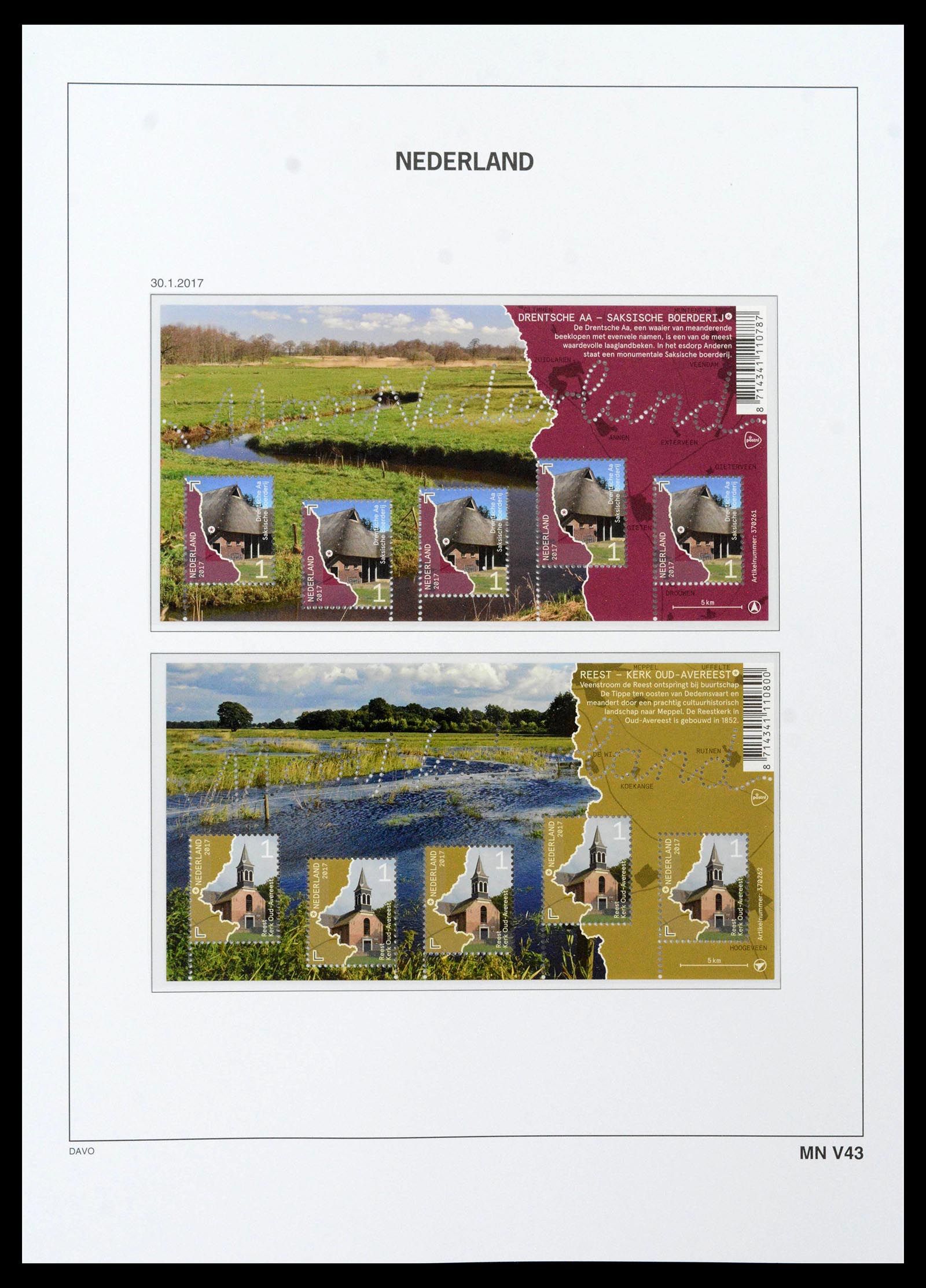 39468 0241 - Postzegelverzameling 39468 Nederland velletjes 1993-2023!!