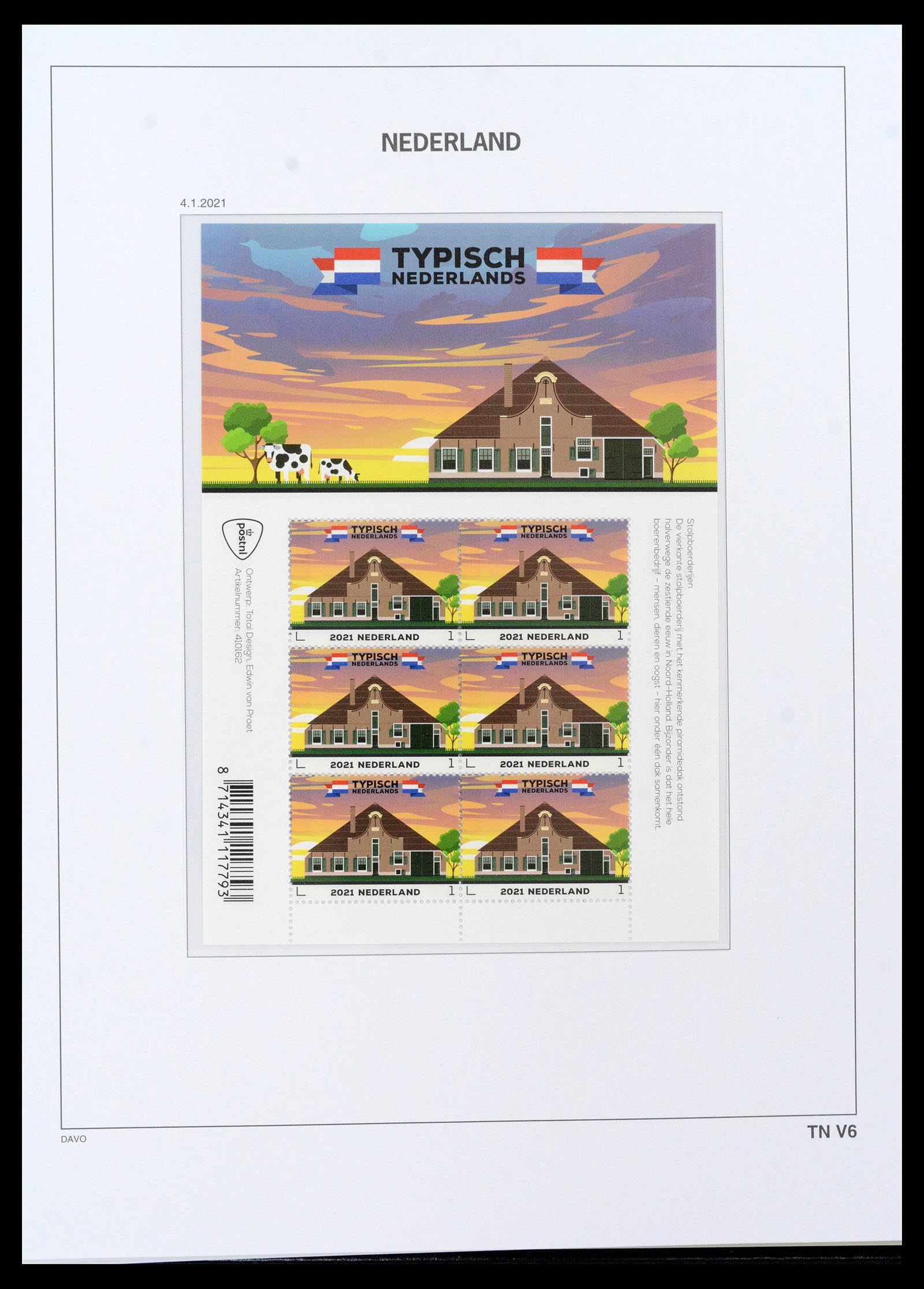 39468 0255 - Postzegelverzameling 39468 Nederland velletjes 1993-2023!!