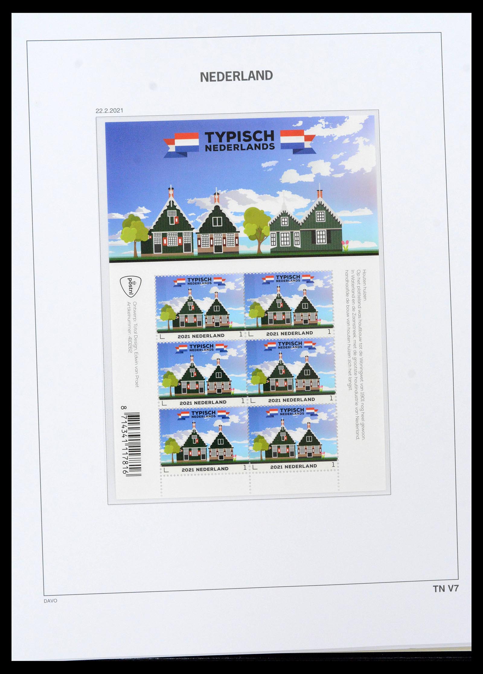 39468 0256 - Postzegelverzameling 39468 Nederland velletjes 1993-2023!!