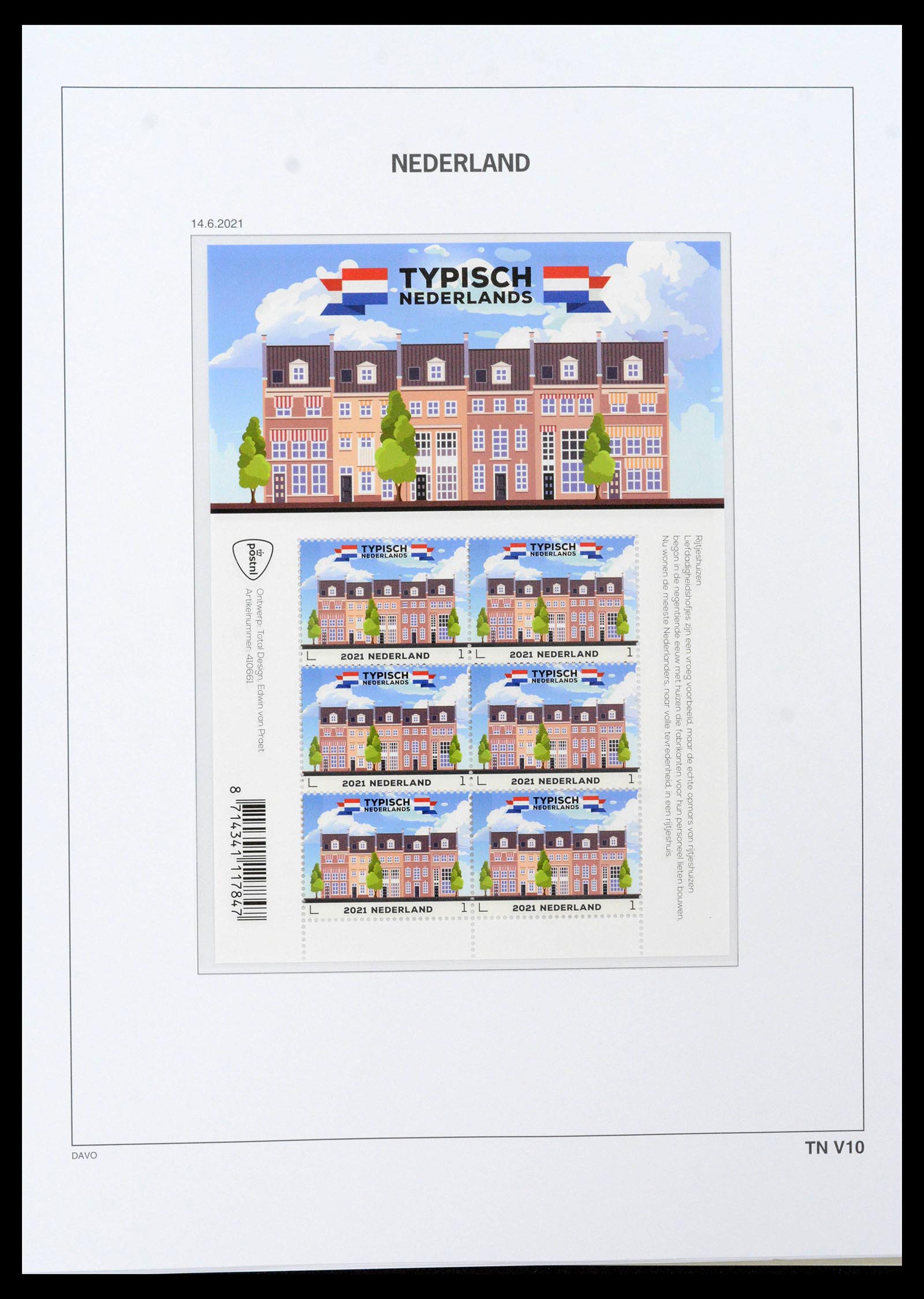 39468 0259 - Postzegelverzameling 39468 Nederland velletjes 1993-2023!!