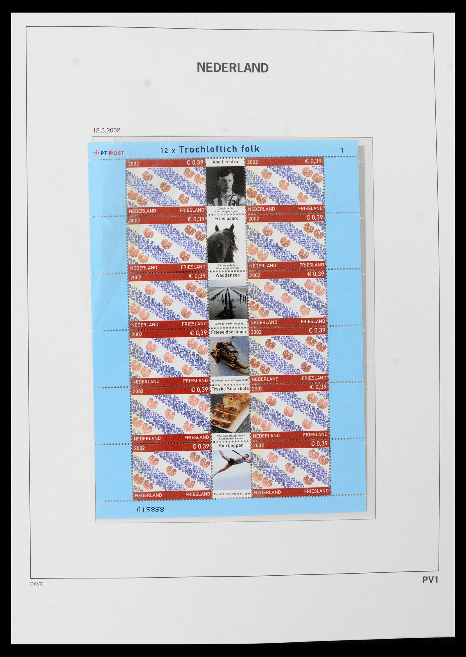 39468 0270 - Postzegelverzameling 39468 Nederland velletjes 1993-2023!!