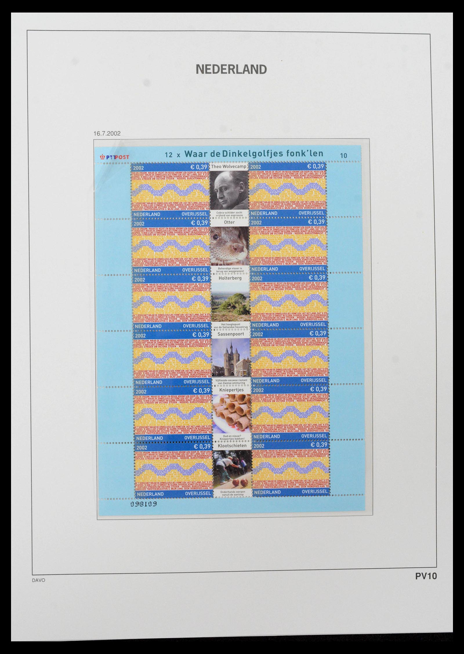 39468 0279 - Postzegelverzameling 39468 Nederland velletjes 1993-2023!!