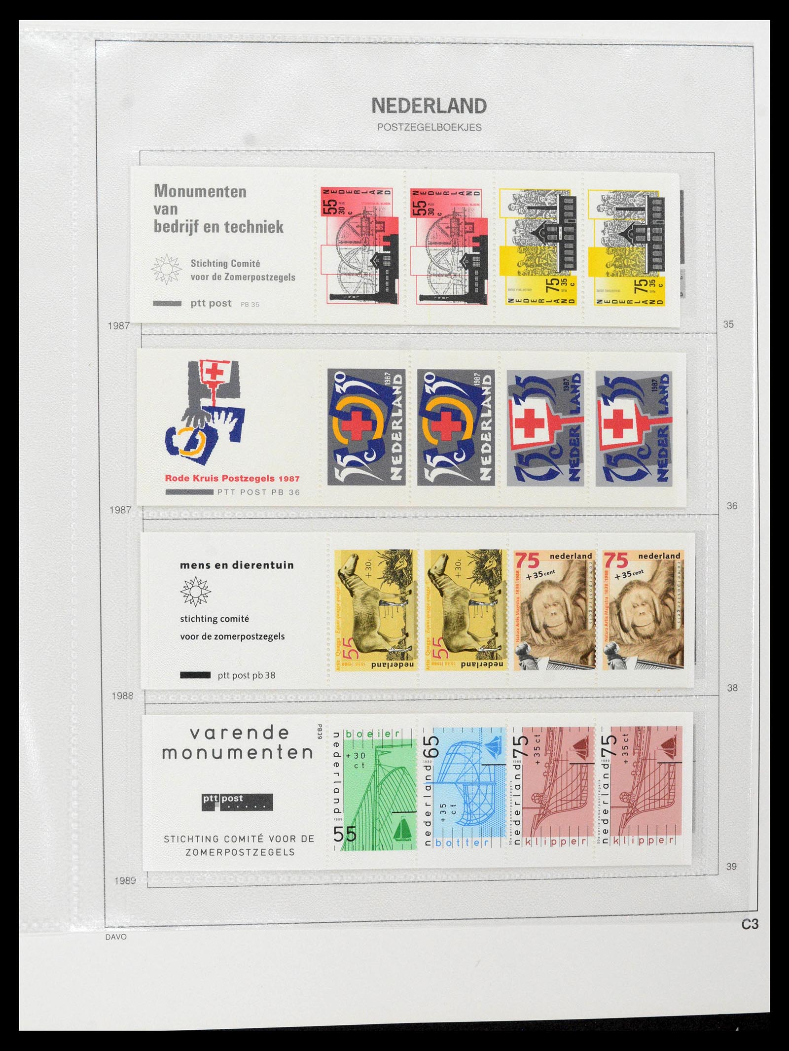 39468 0305 - Postzegelverzameling 39468 Nederland velletjes 1993-2023!!