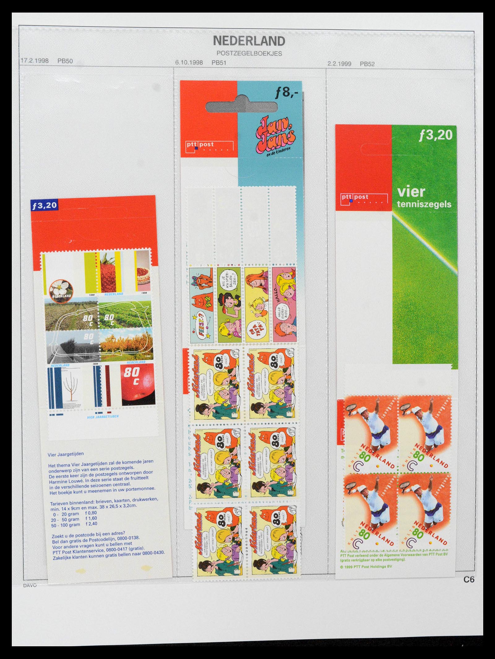 39468 0308 - Postzegelverzameling 39468 Nederland velletjes 1993-2023!!