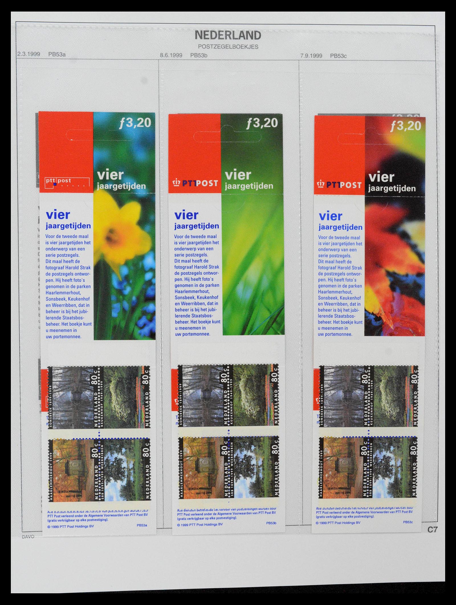 39468 0309 - Postzegelverzameling 39468 Nederland velletjes 1993-2023!!