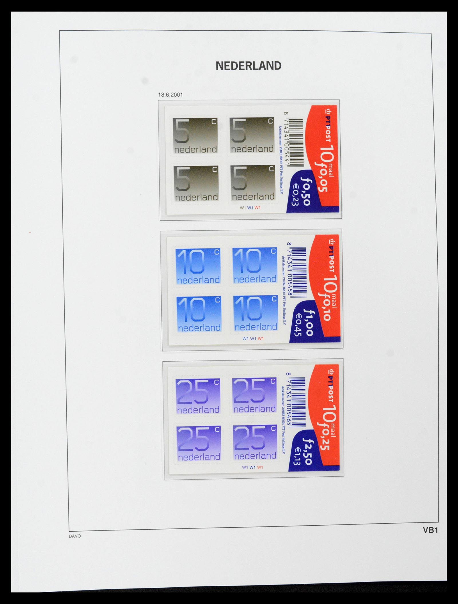 39468 0319 - Postzegelverzameling 39468 Nederland velletjes 1993-2023!!