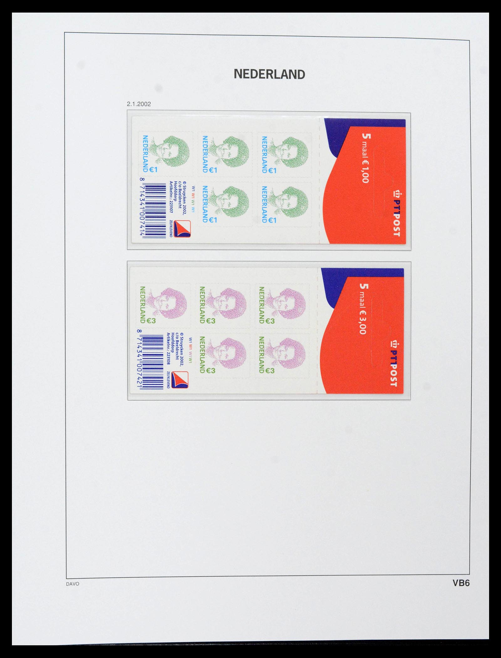 39468 0324 - Postzegelverzameling 39468 Nederland velletjes 1993-2023!!