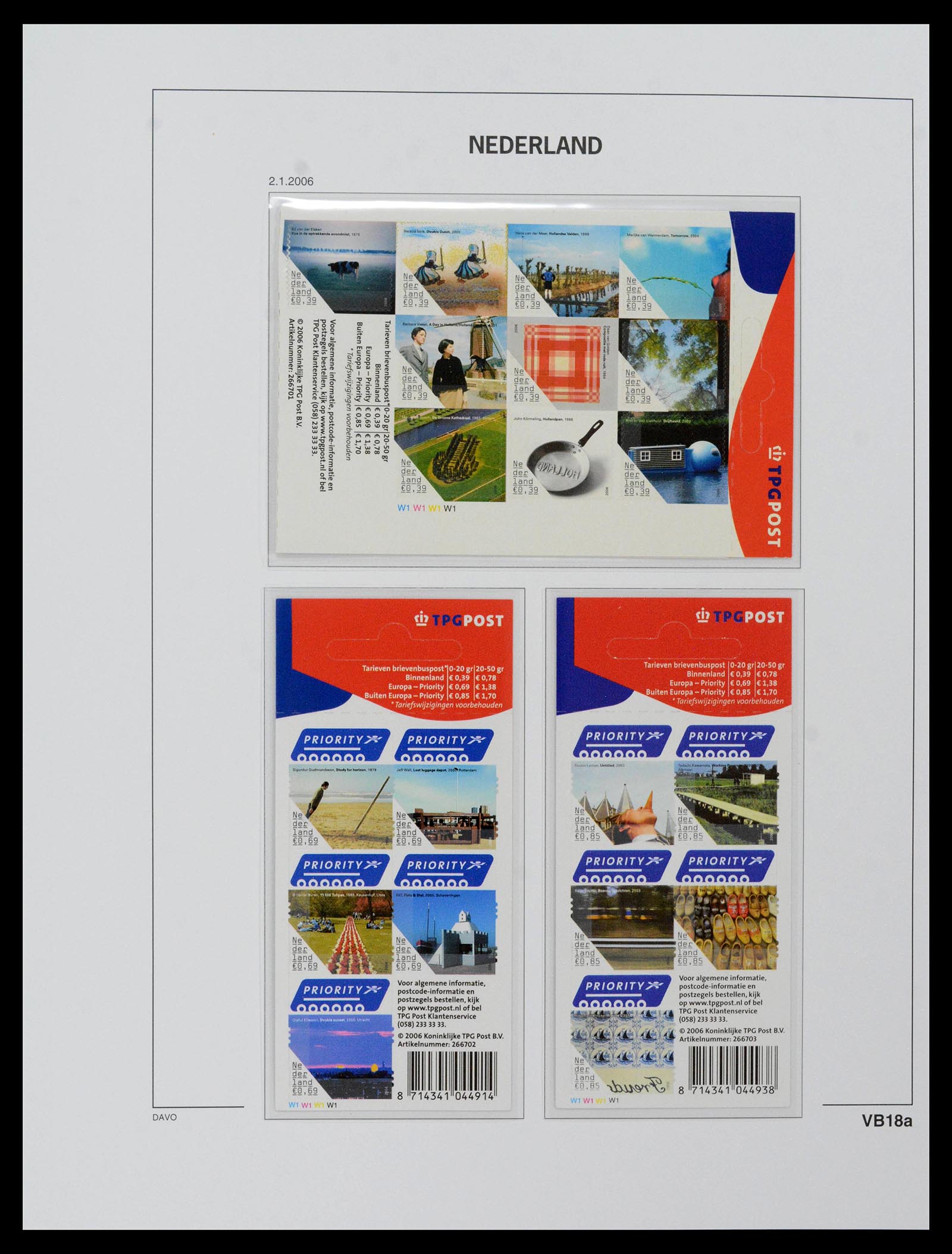 39468 0336 - Postzegelverzameling 39468 Nederland velletjes 1993-2023!!