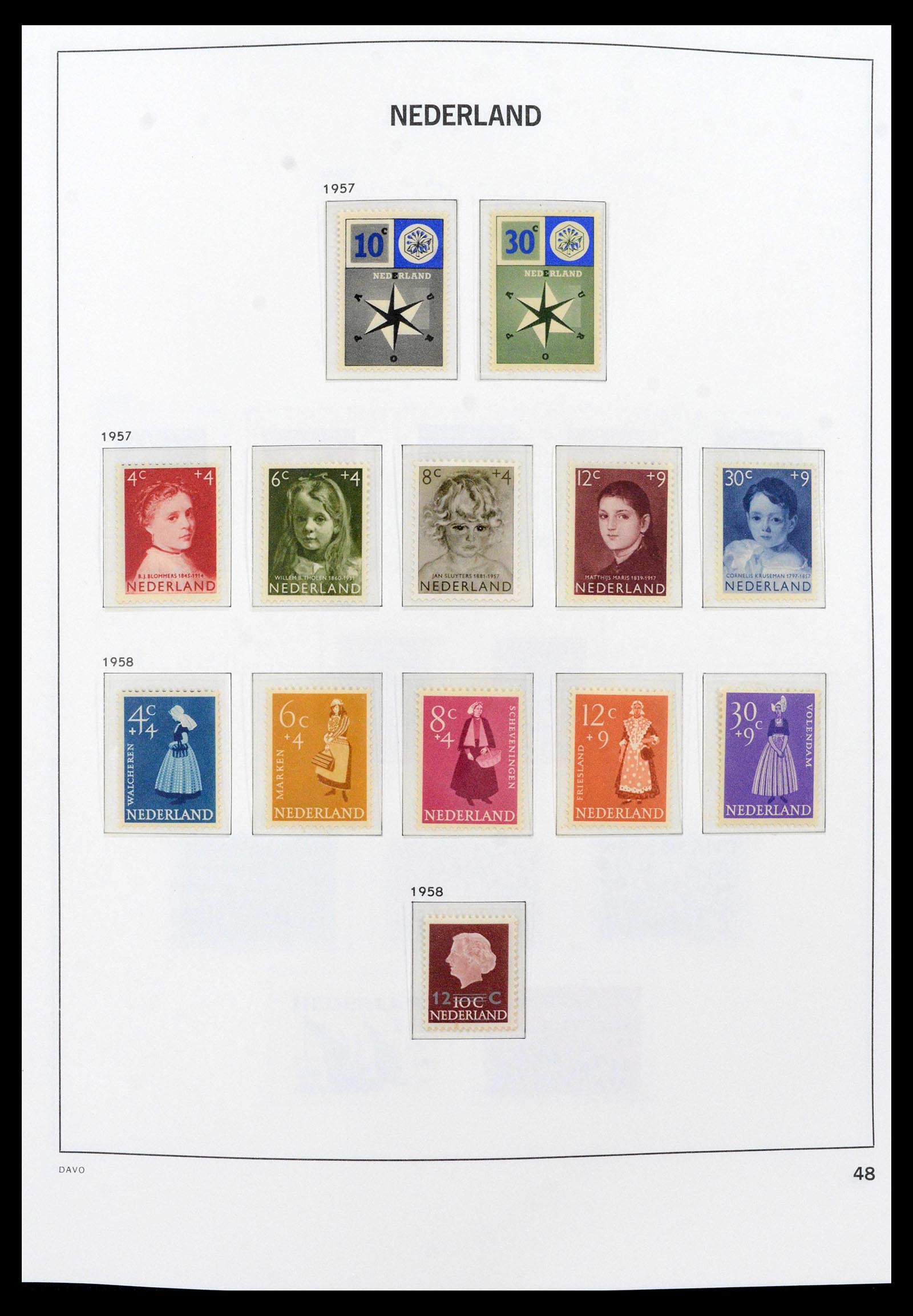 39469 0002 - Postzegelverzameling 39469 Nederland overcompleet 1957-december 2023!