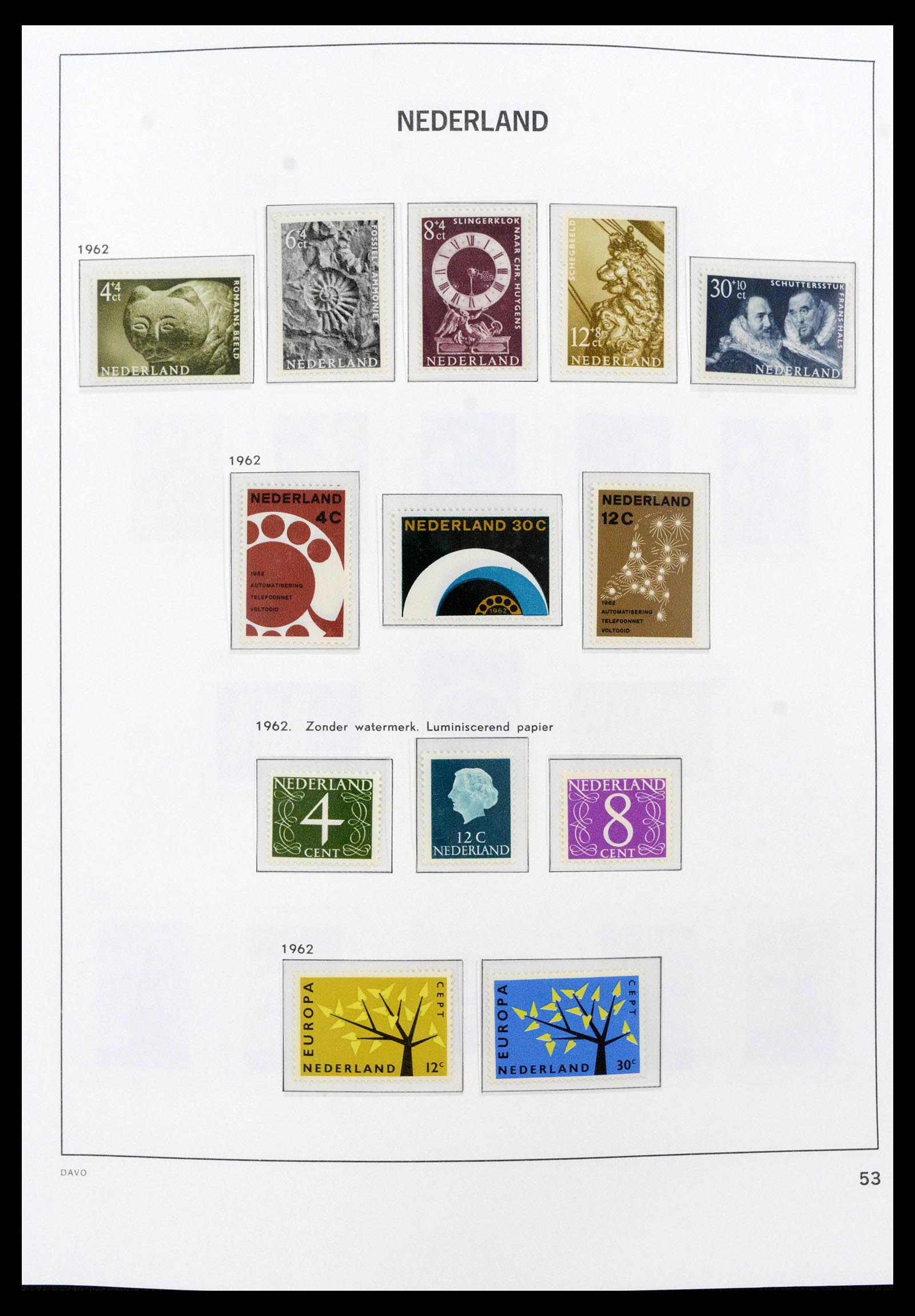 39469 0007 - Postzegelverzameling 39469 Nederland overcompleet 1957-december 2023!