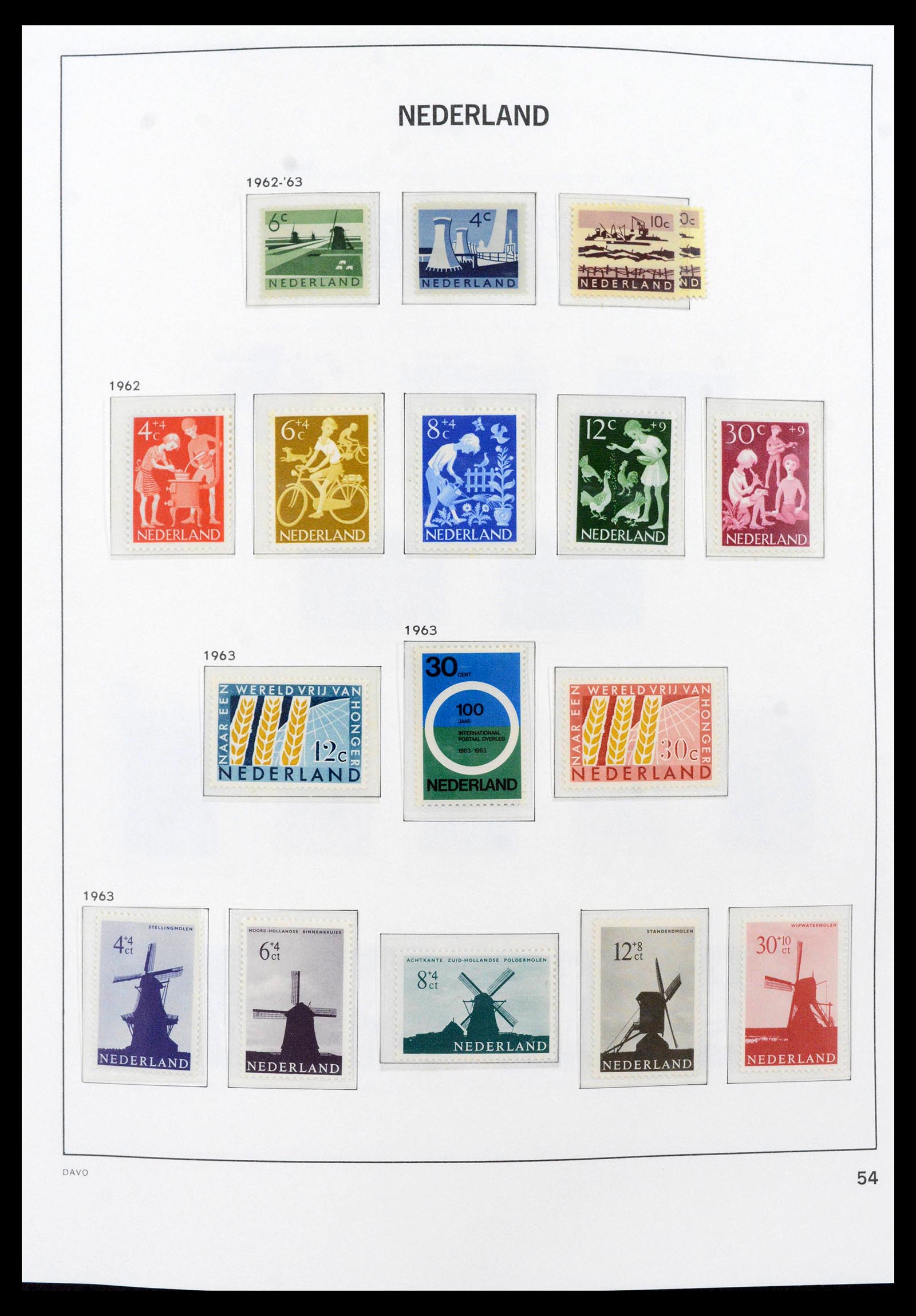 39469 0008 - Postzegelverzameling 39469 Nederland overcompleet 1957-december 2023!