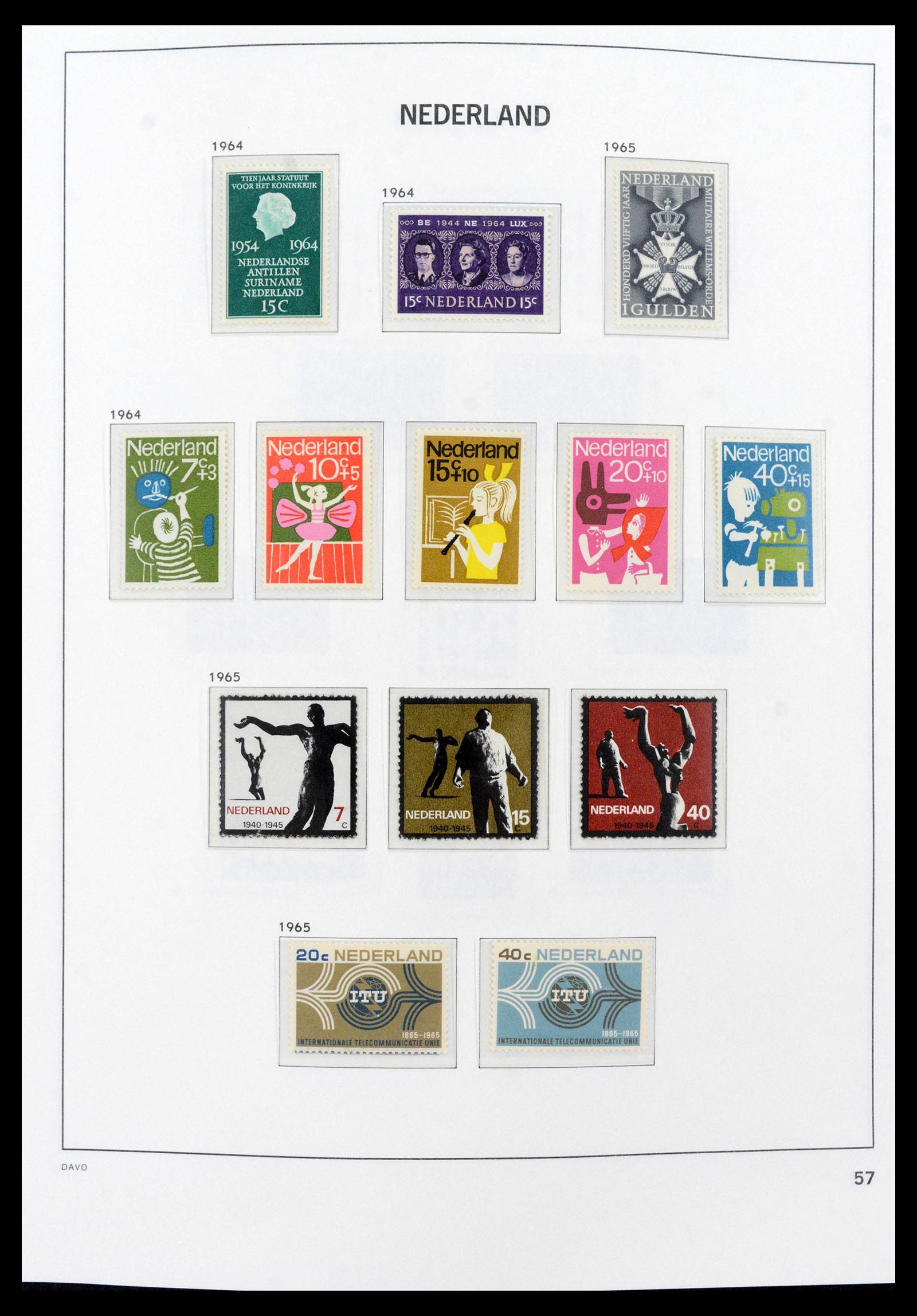39469 0011 - Postzegelverzameling 39469 Nederland overcompleet 1957-december 2023!