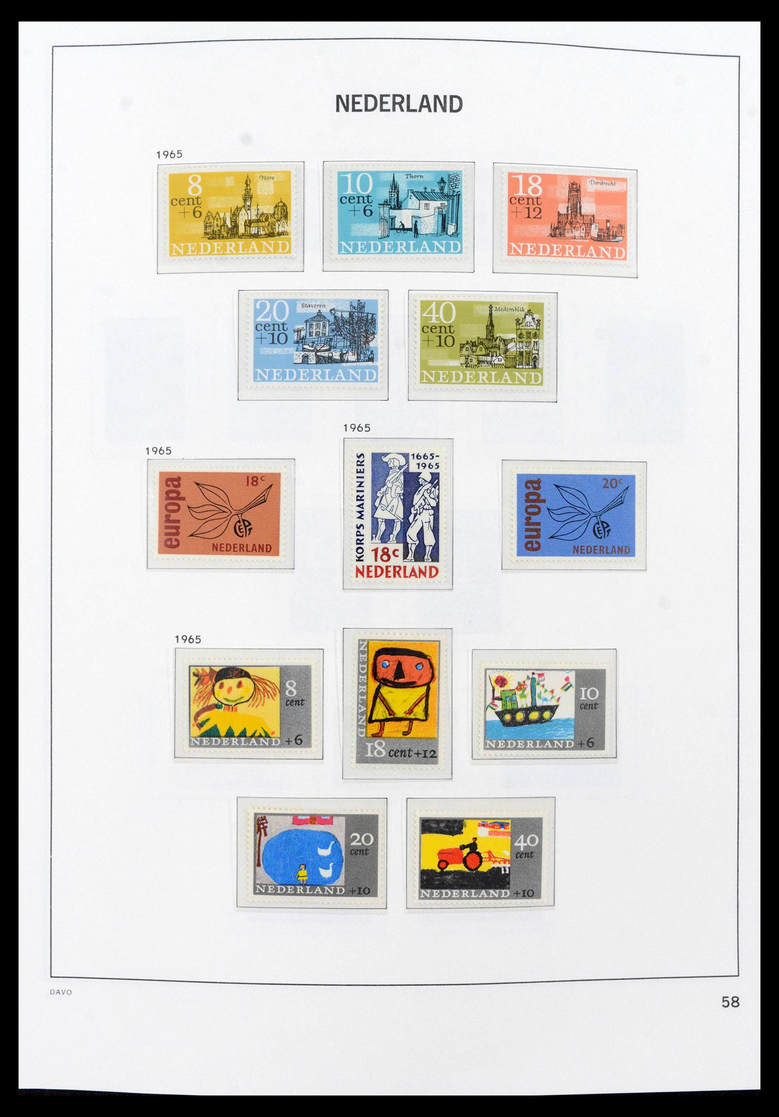 39469 0012 - Postzegelverzameling 39469 Nederland overcompleet 1957-december 2023!