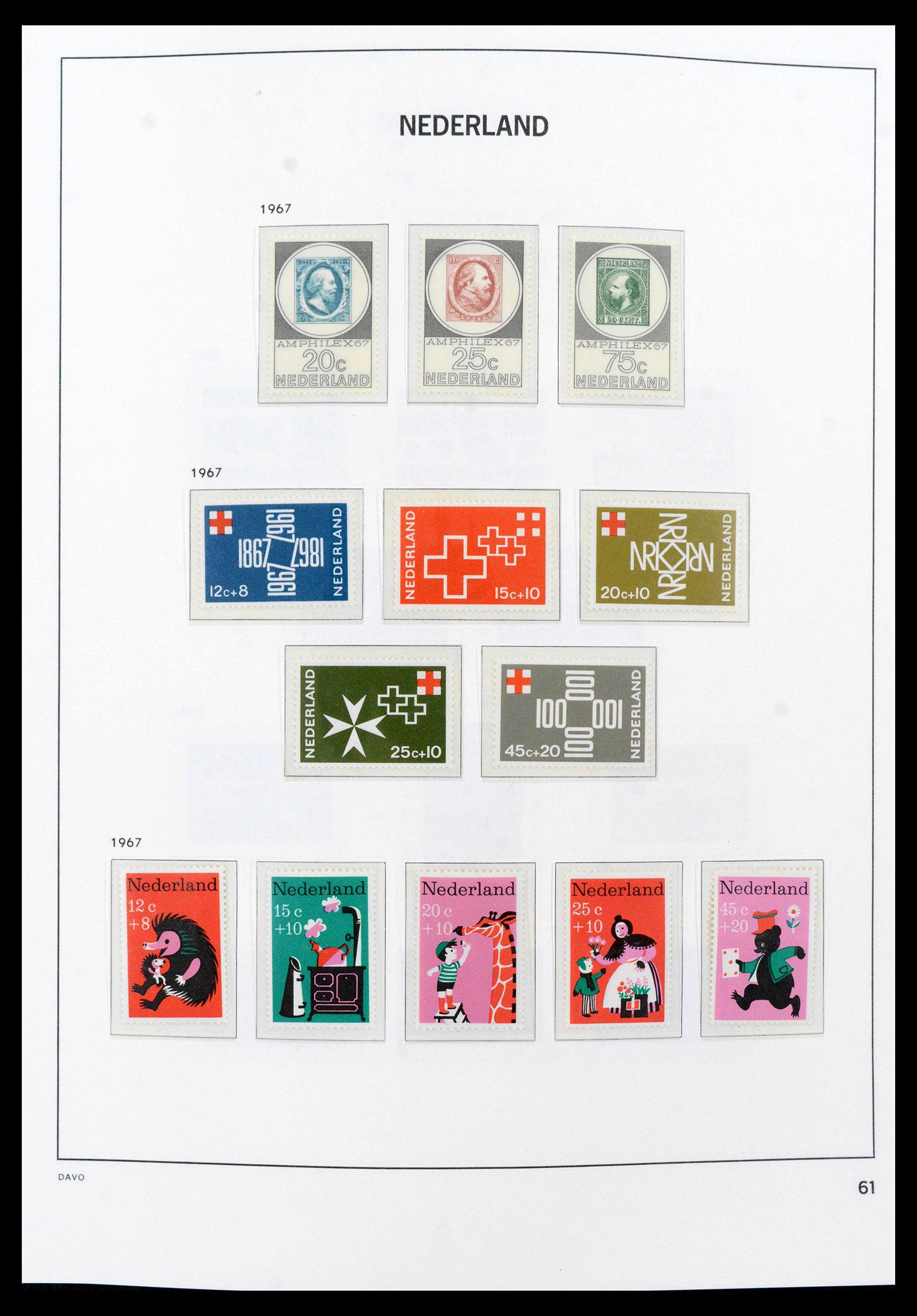 39469 0015 - Postzegelverzameling 39469 Nederland overcompleet 1957-december 2023!