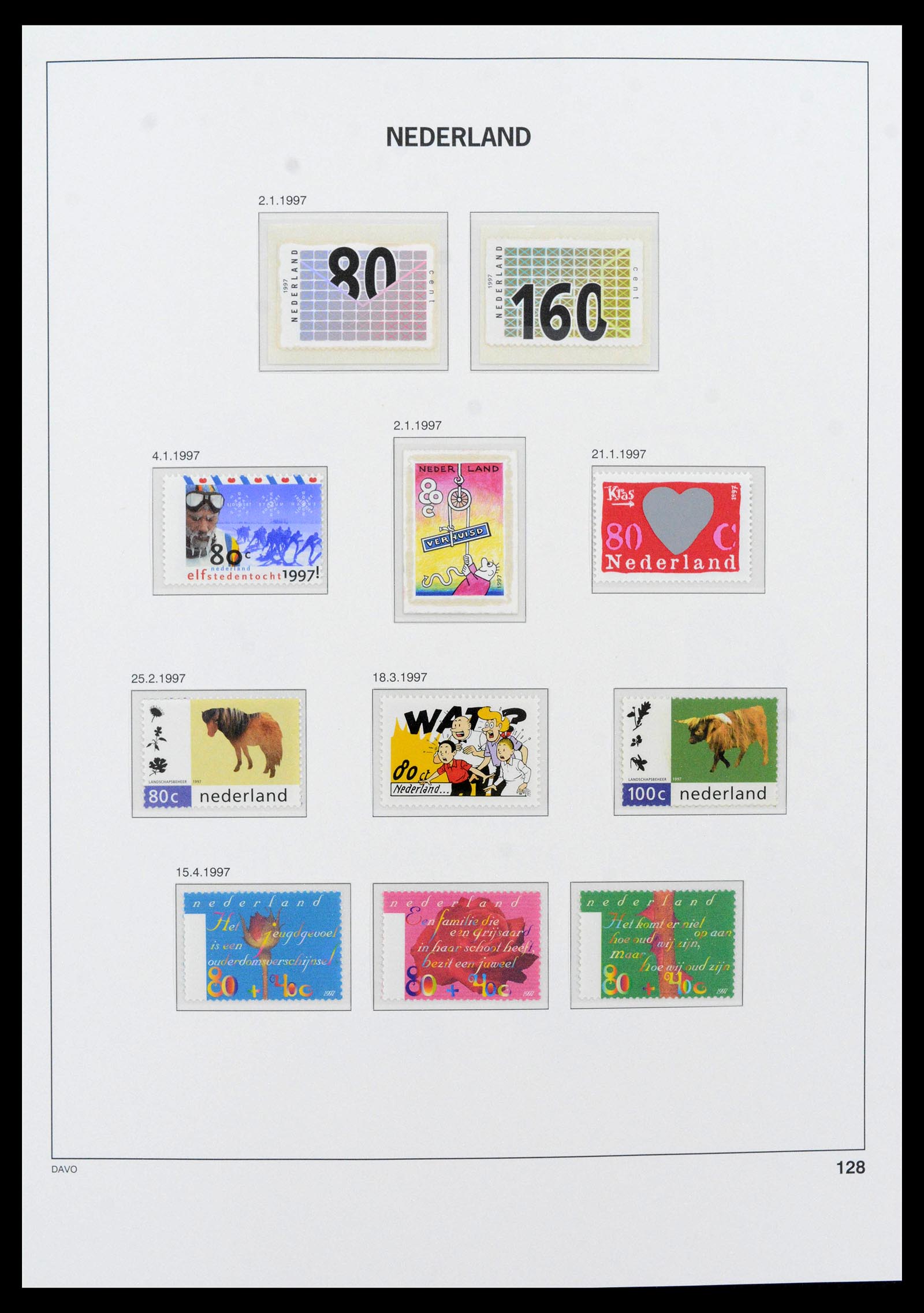 39469 0092 - Postzegelverzameling 39469 Nederland overcompleet 1957-december 2023!