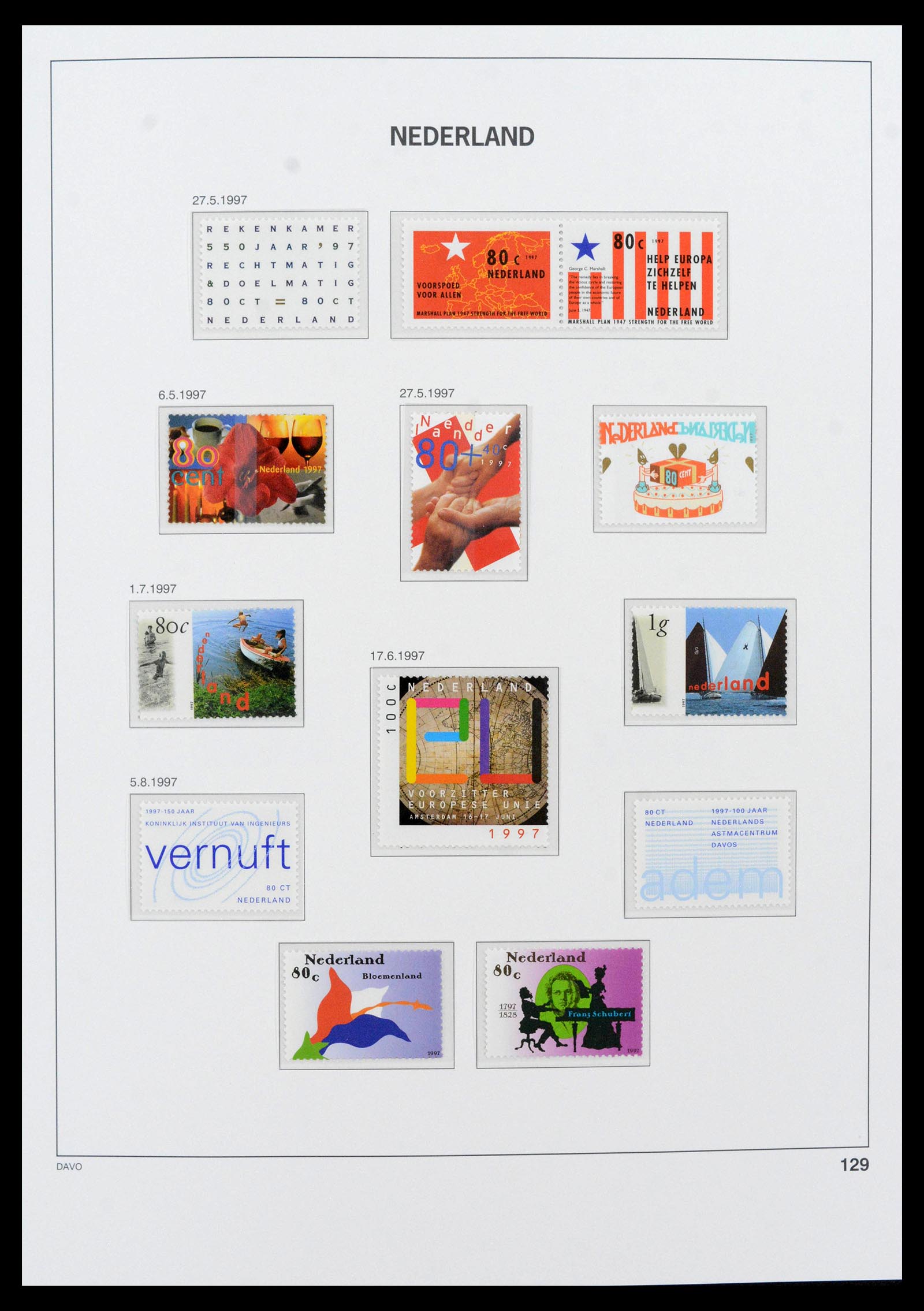 39469 0093 - Postzegelverzameling 39469 Nederland overcompleet 1957-december 2023!