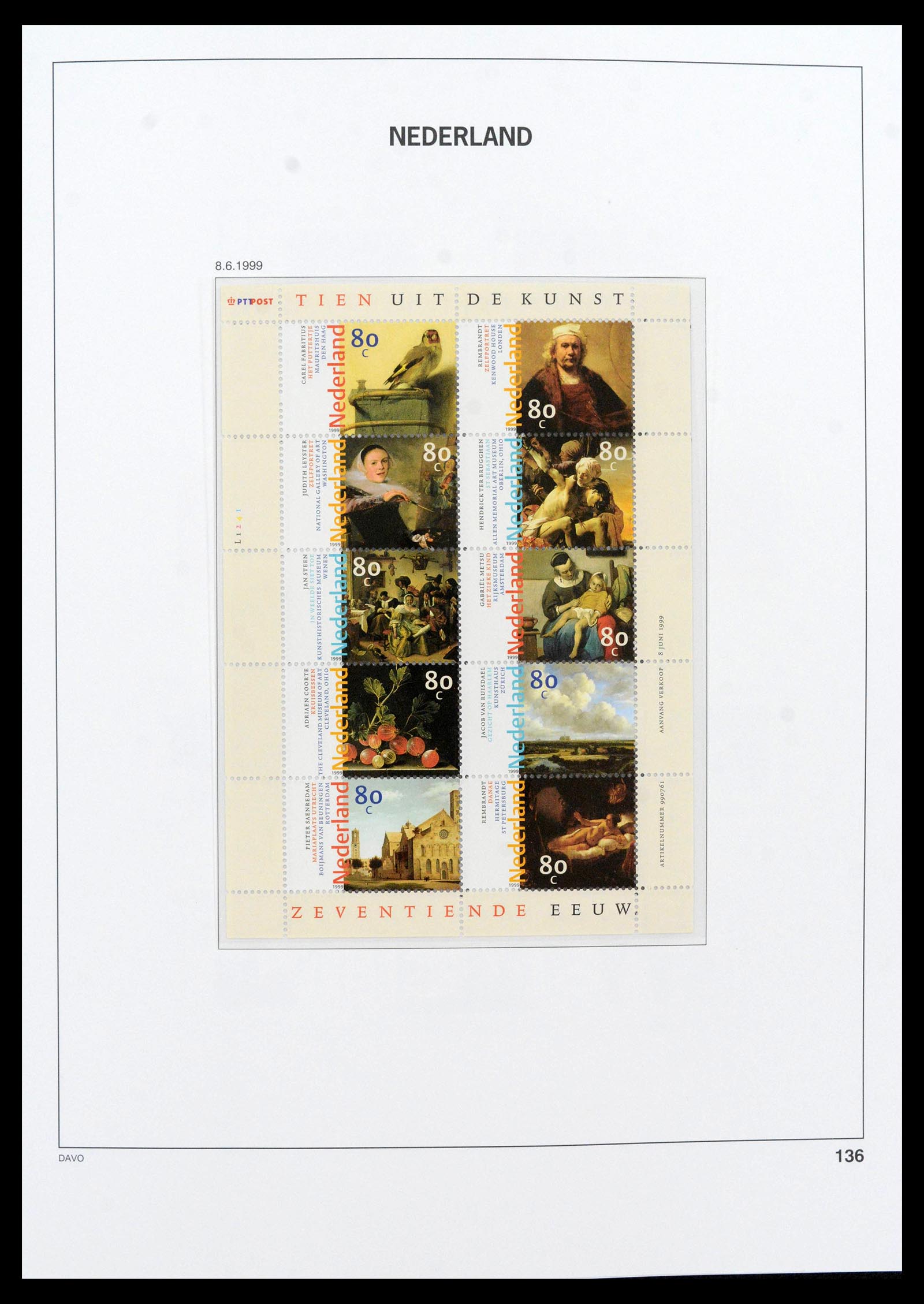 39469 0103 - Postzegelverzameling 39469 Nederland overcompleet 1957-december 2023!