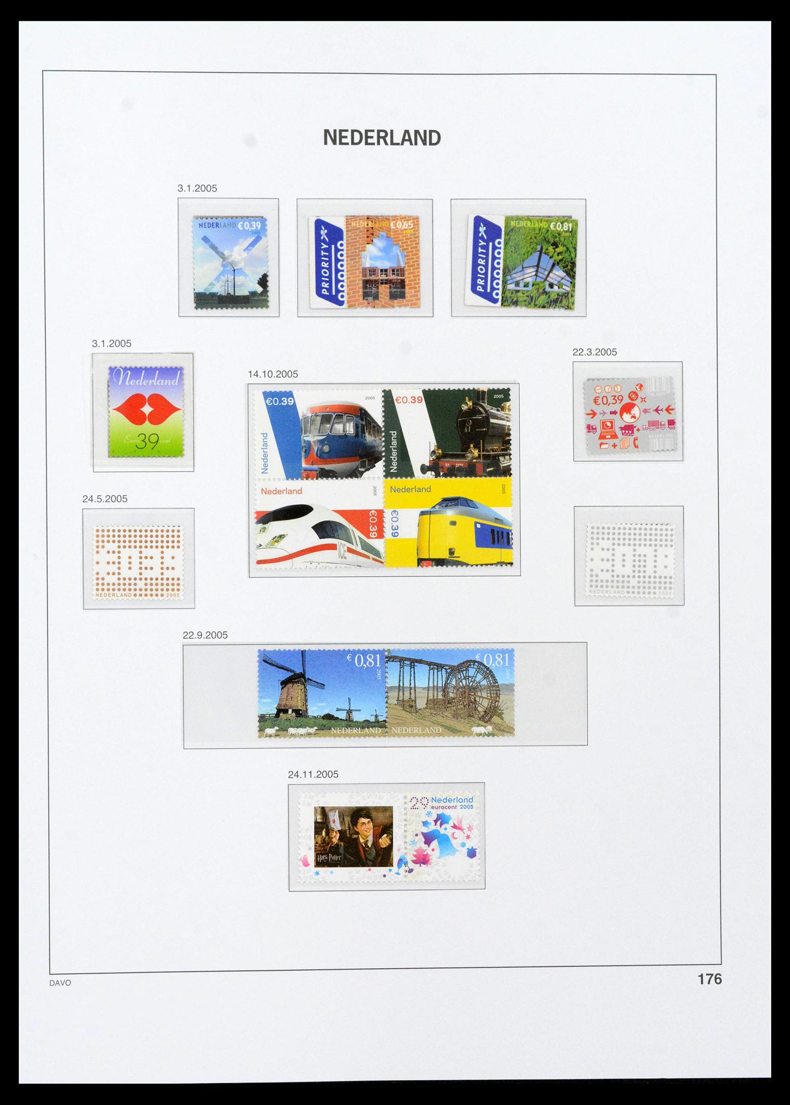 39469 0143 - Postzegelverzameling 39469 Nederland overcompleet 1957-december 2023!