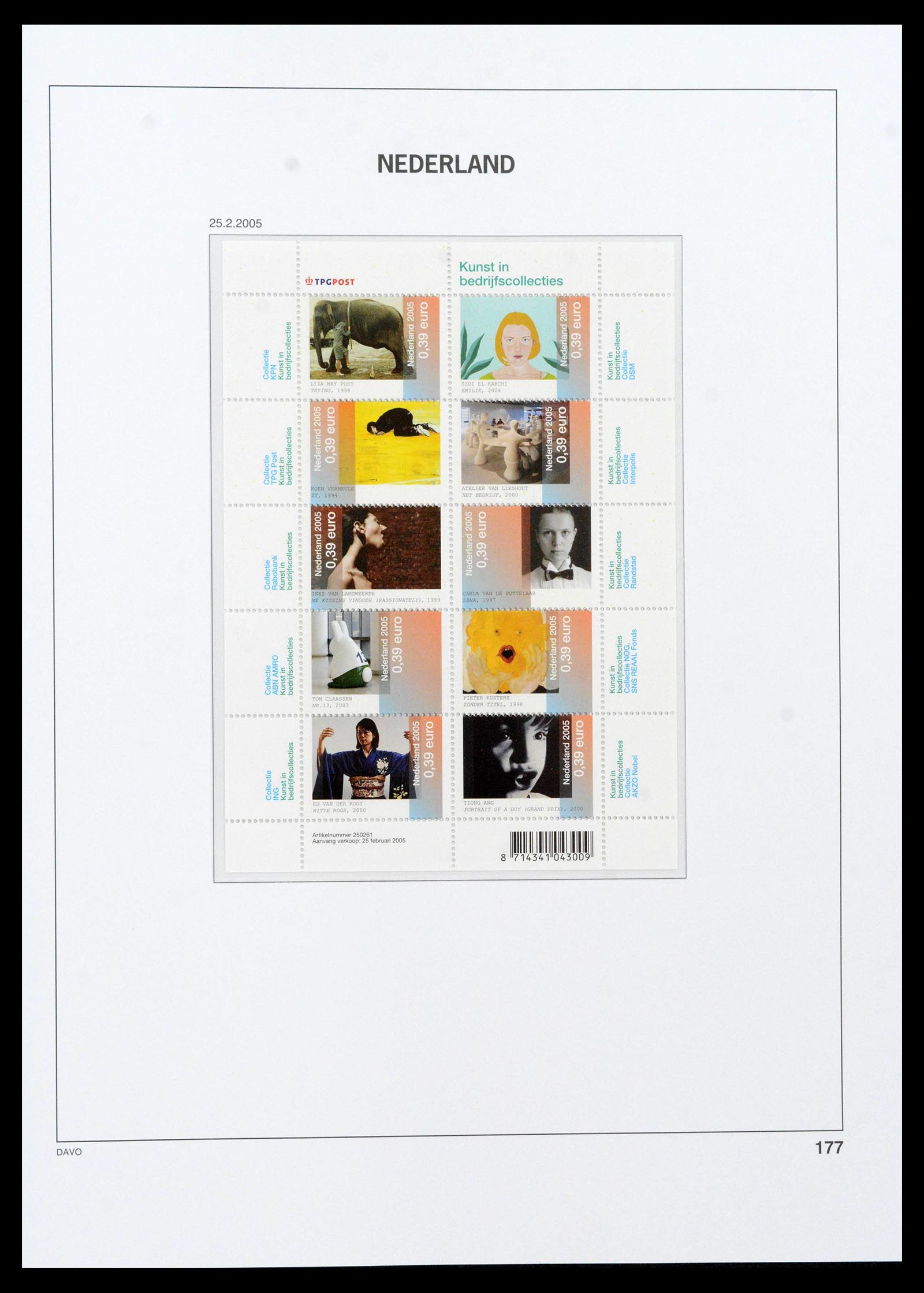 39469 0144 - Postzegelverzameling 39469 Nederland overcompleet 1957-december 2023!