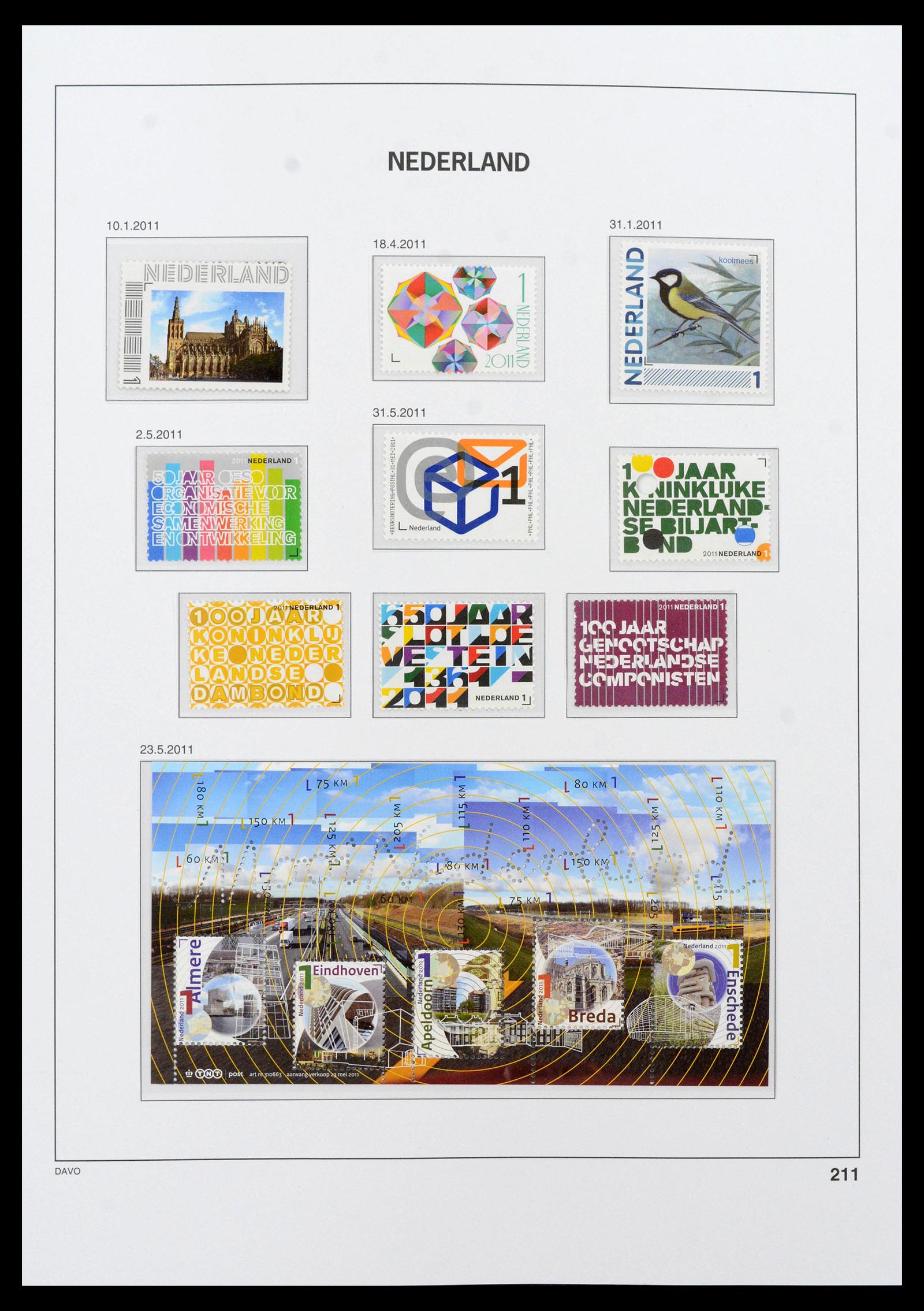 39469 0191 - Postzegelverzameling 39469 Nederland overcompleet 1957-december 2023!