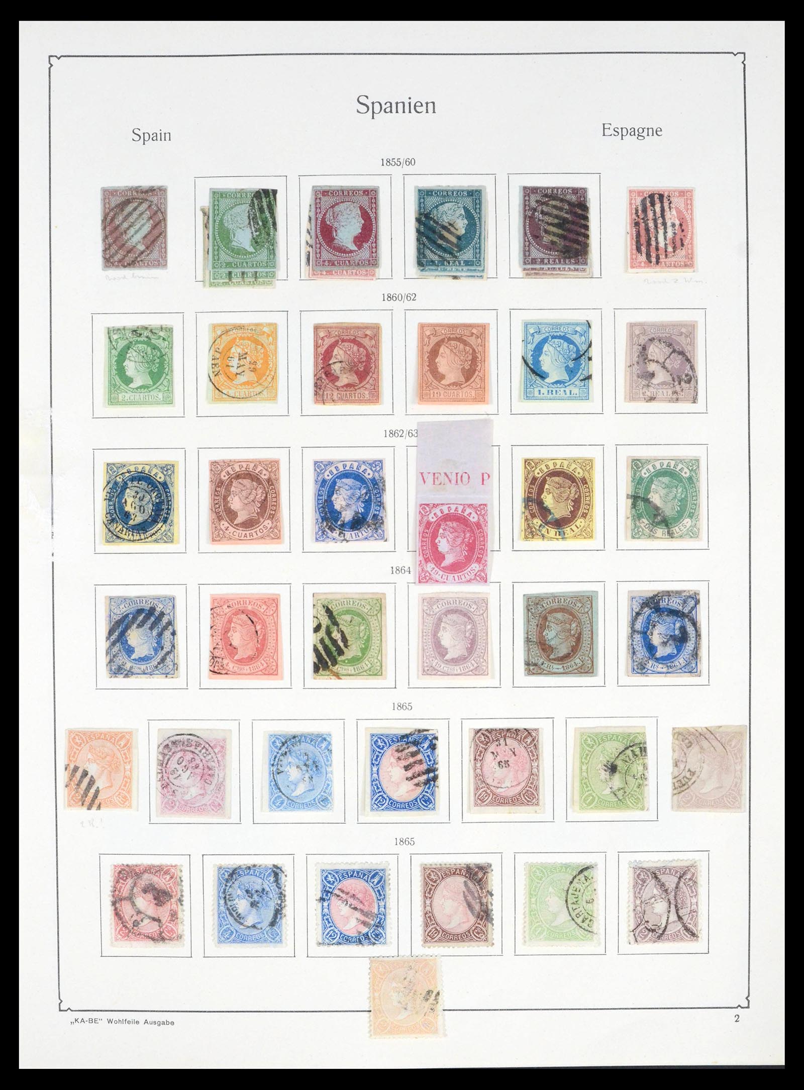 39475 0002 - Stamp collection 39475 Spain supercollection 1850-1937.