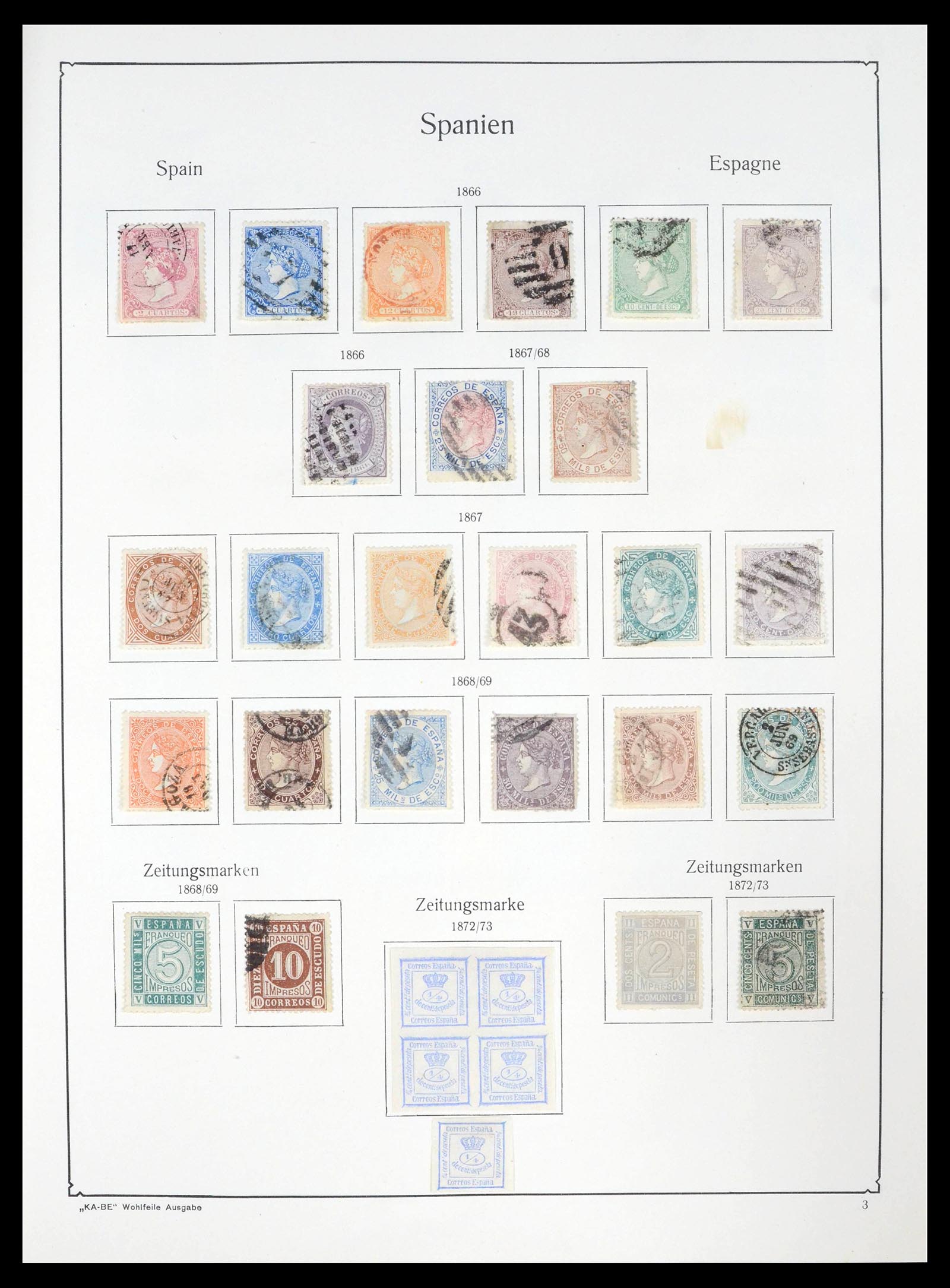 39475 0003 - Stamp collection 39475 Spain supercollection 1850-1937.