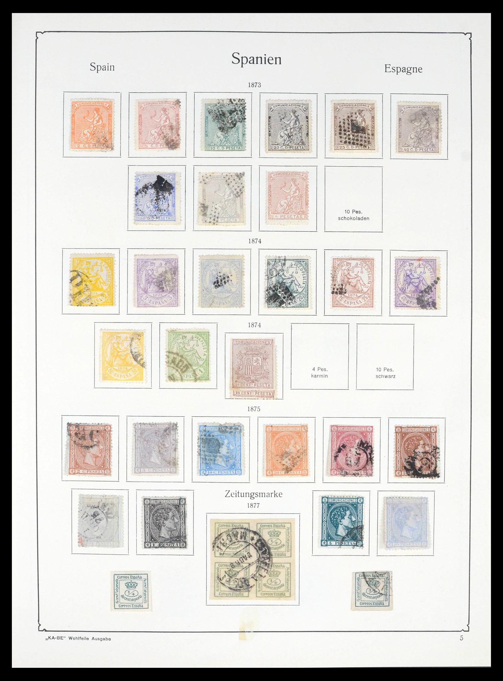 39475 0005 - Stamp collection 39475 Spain supercollection 1850-1937.