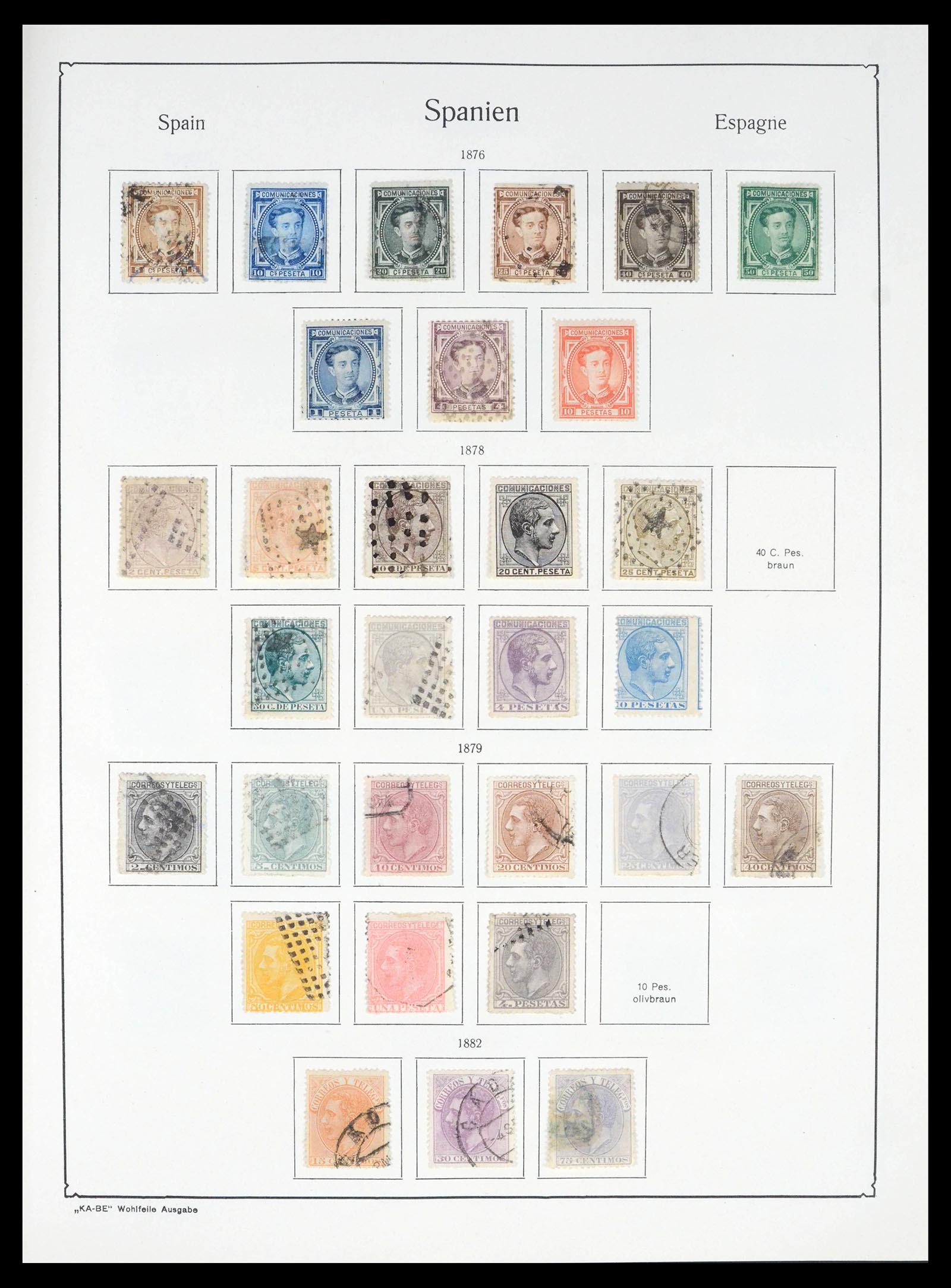 39475 0006 - Stamp collection 39475 Spain supercollection 1850-1937.