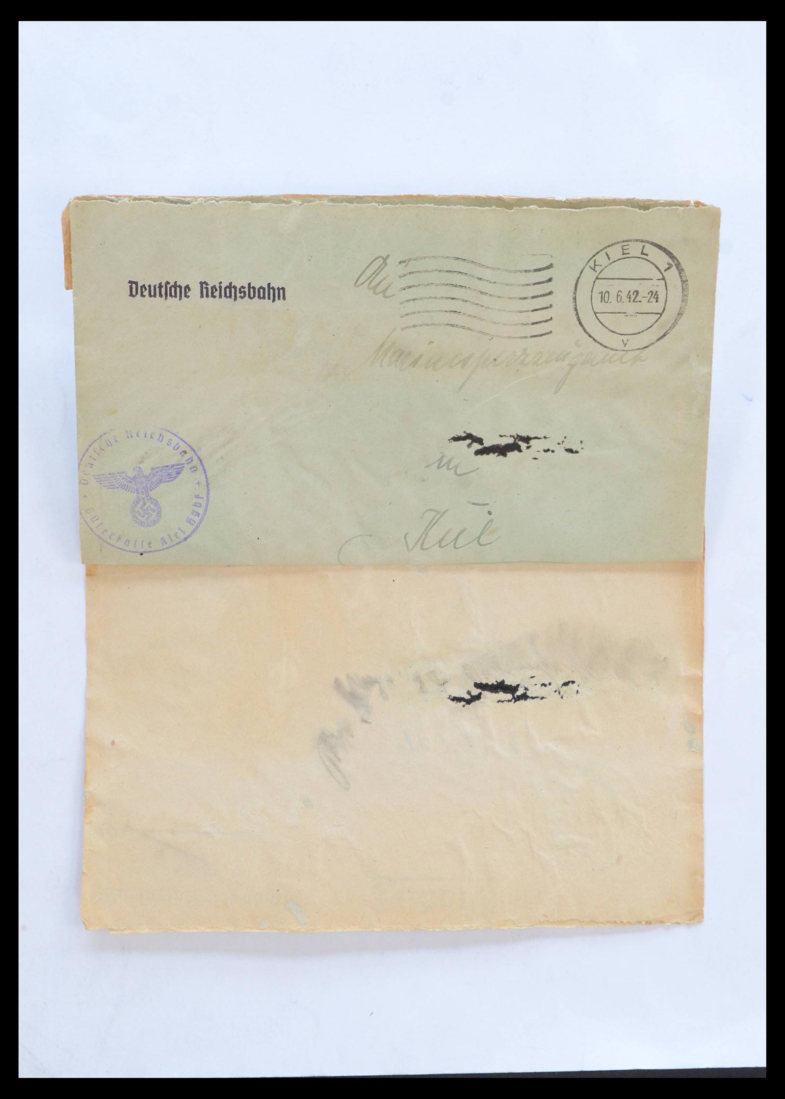 39476 0006 - Stamp collection 39476 Germany covers 1939-1945.