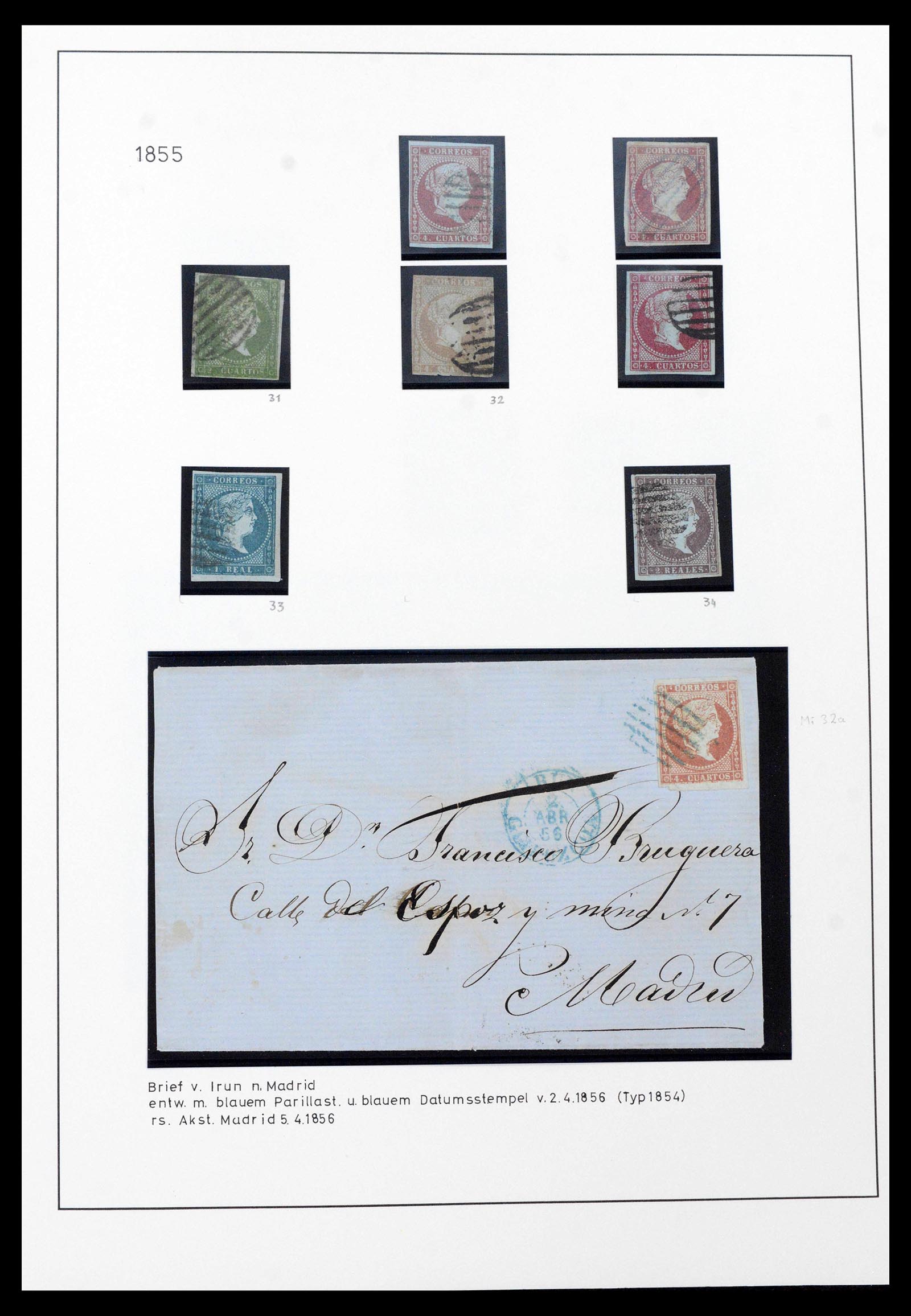 39479 0010 - Stamp collection 39479 Spain 1763(!!)-2000.