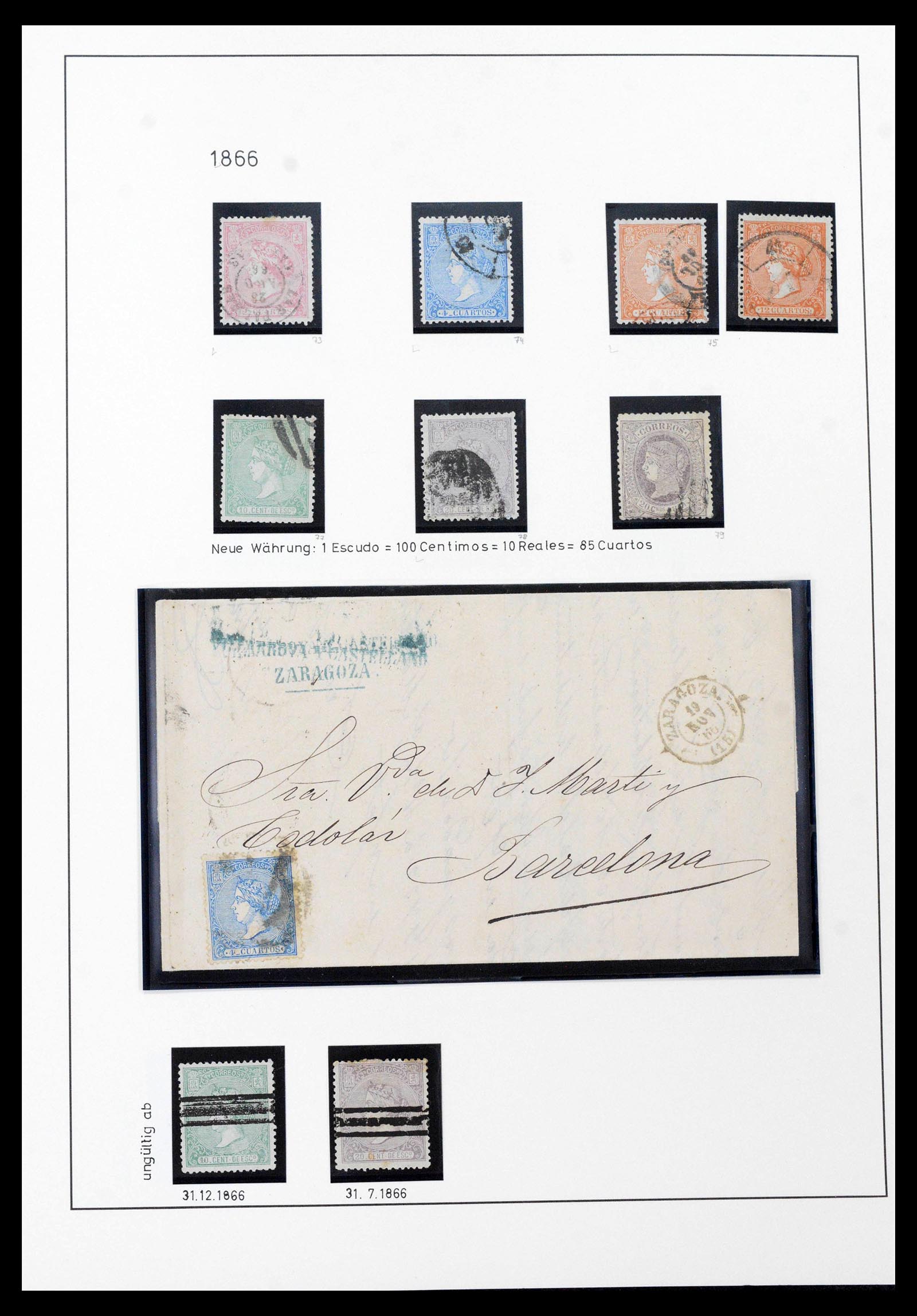 39479 0018 - Stamp collection 39479 Spain 1763(!!)-2000.