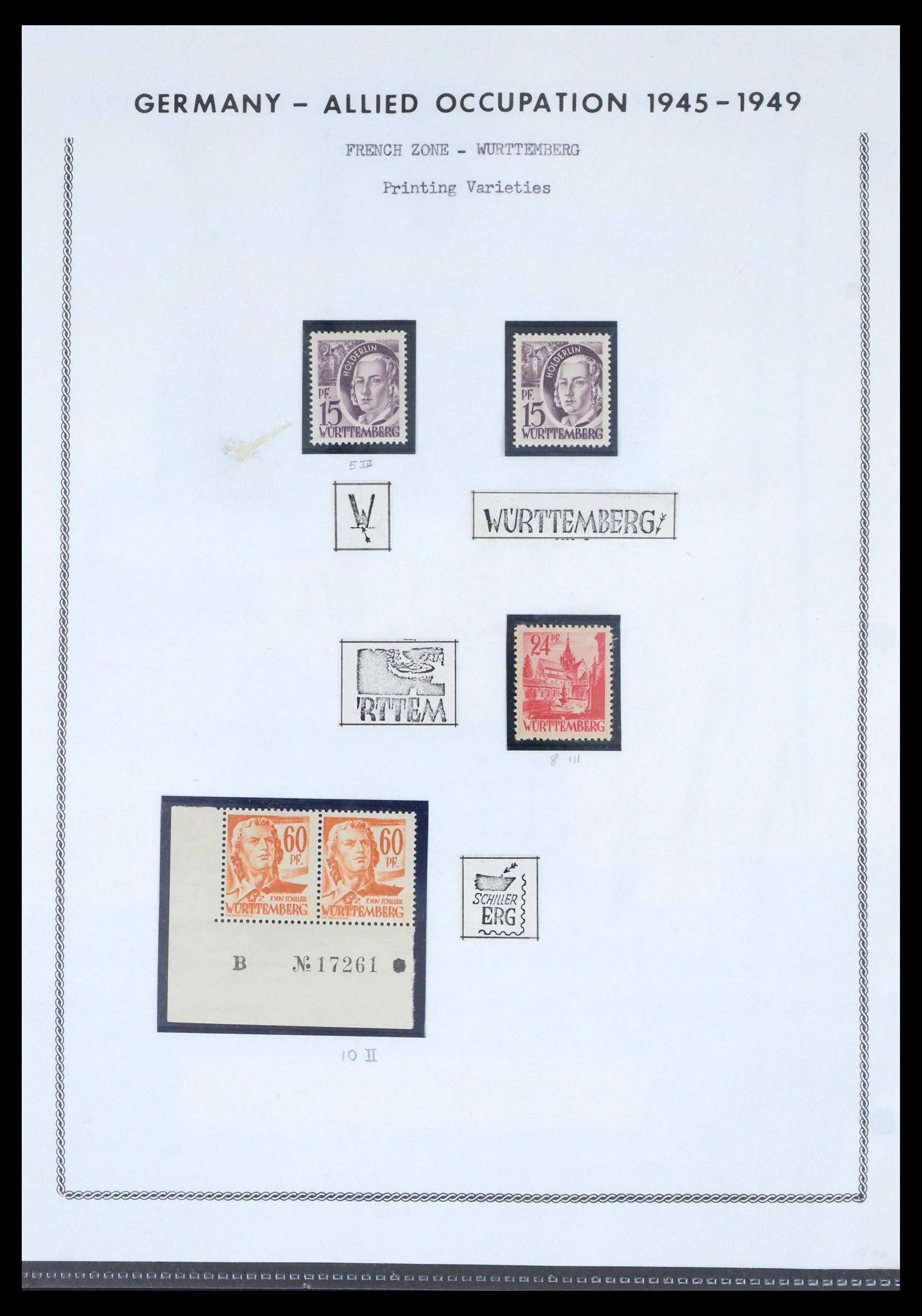 39488 0063 - Postzegelverzameling 39488 Duitsland brieven 1945-1969.