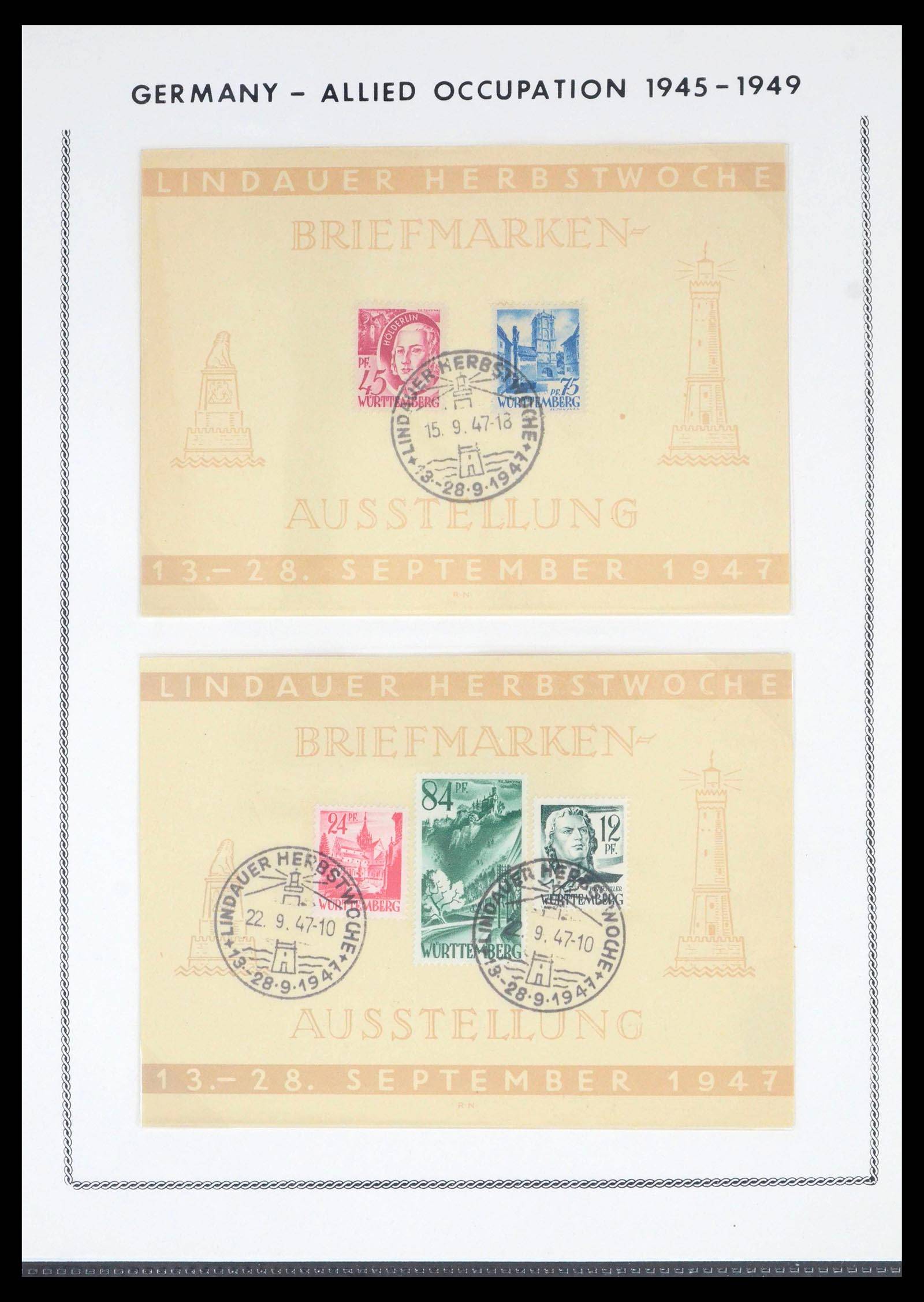 39488 0071 - Postzegelverzameling 39488 Duitsland brieven 1945-1969.