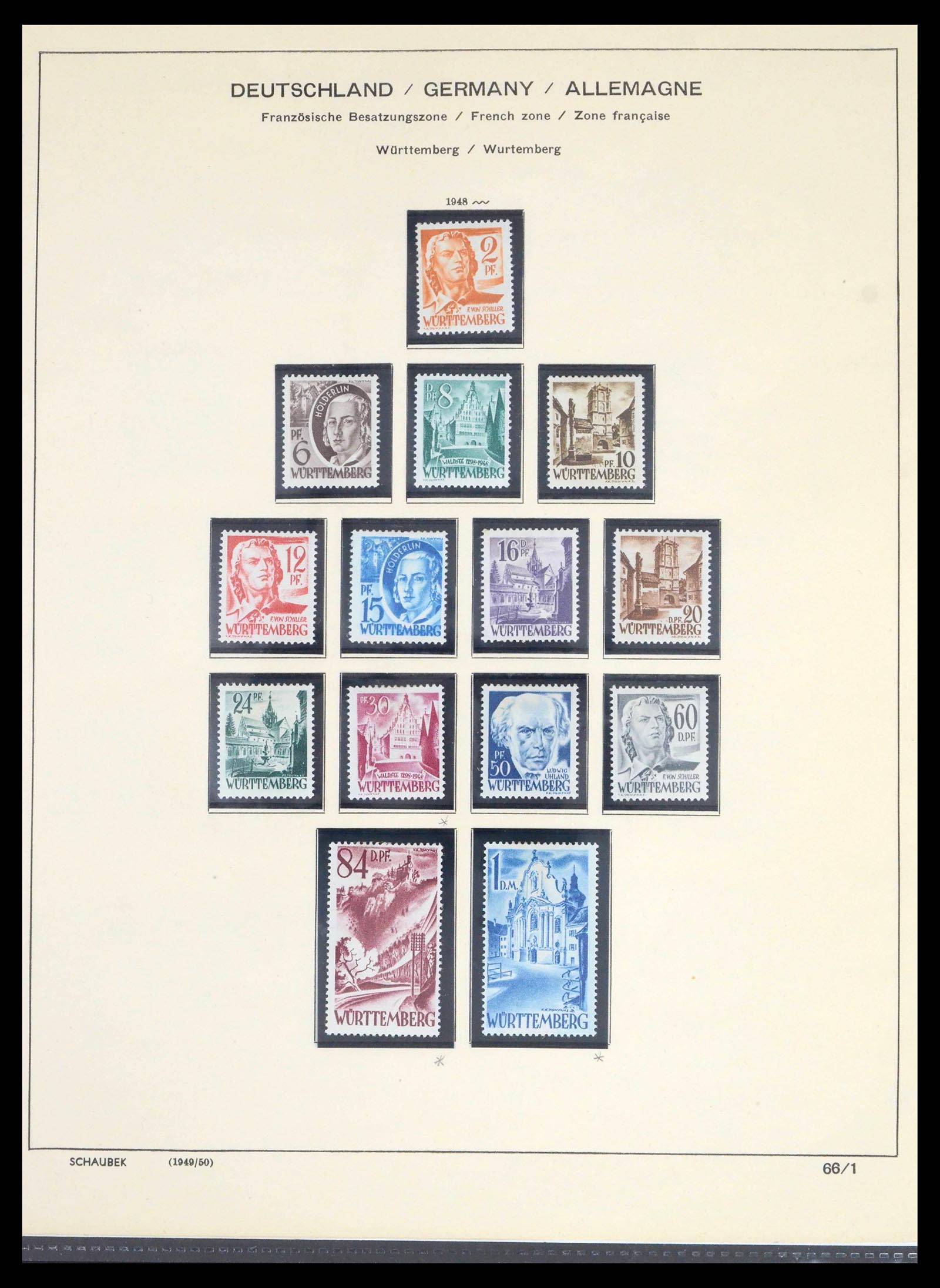 39488 0075 - Postzegelverzameling 39488 Duitsland brieven 1945-1969.