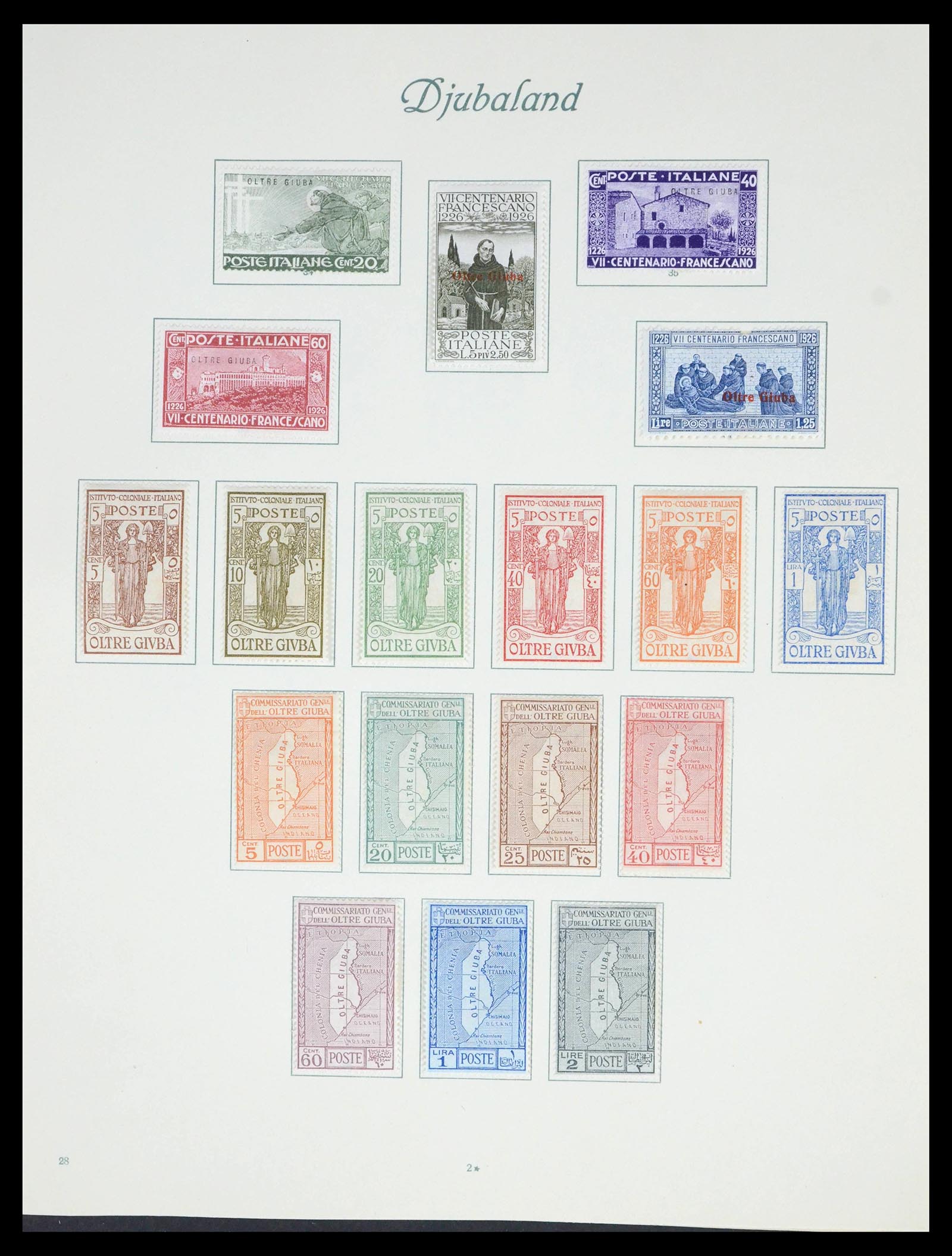 39490 0064 - Stamp collection 39490 Italian colonies top collection 1874-1945.