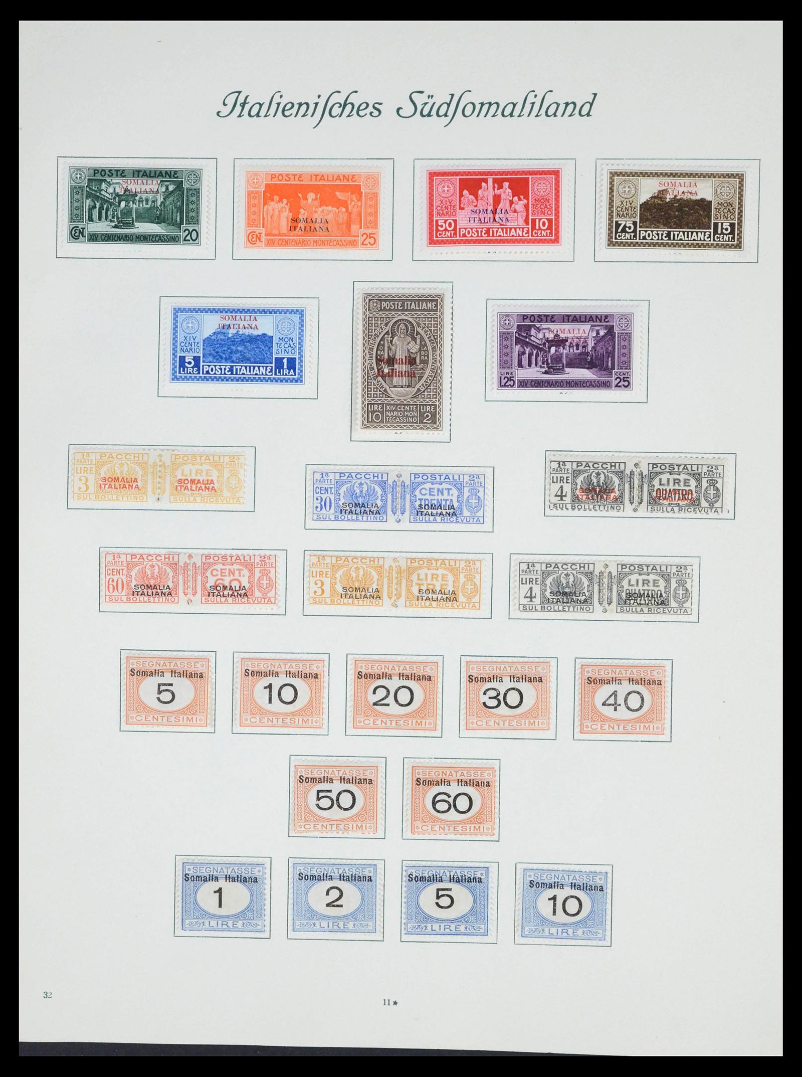 39490 0076 - Stamp collection 39490 Italian colonies top collection 1874-1945.