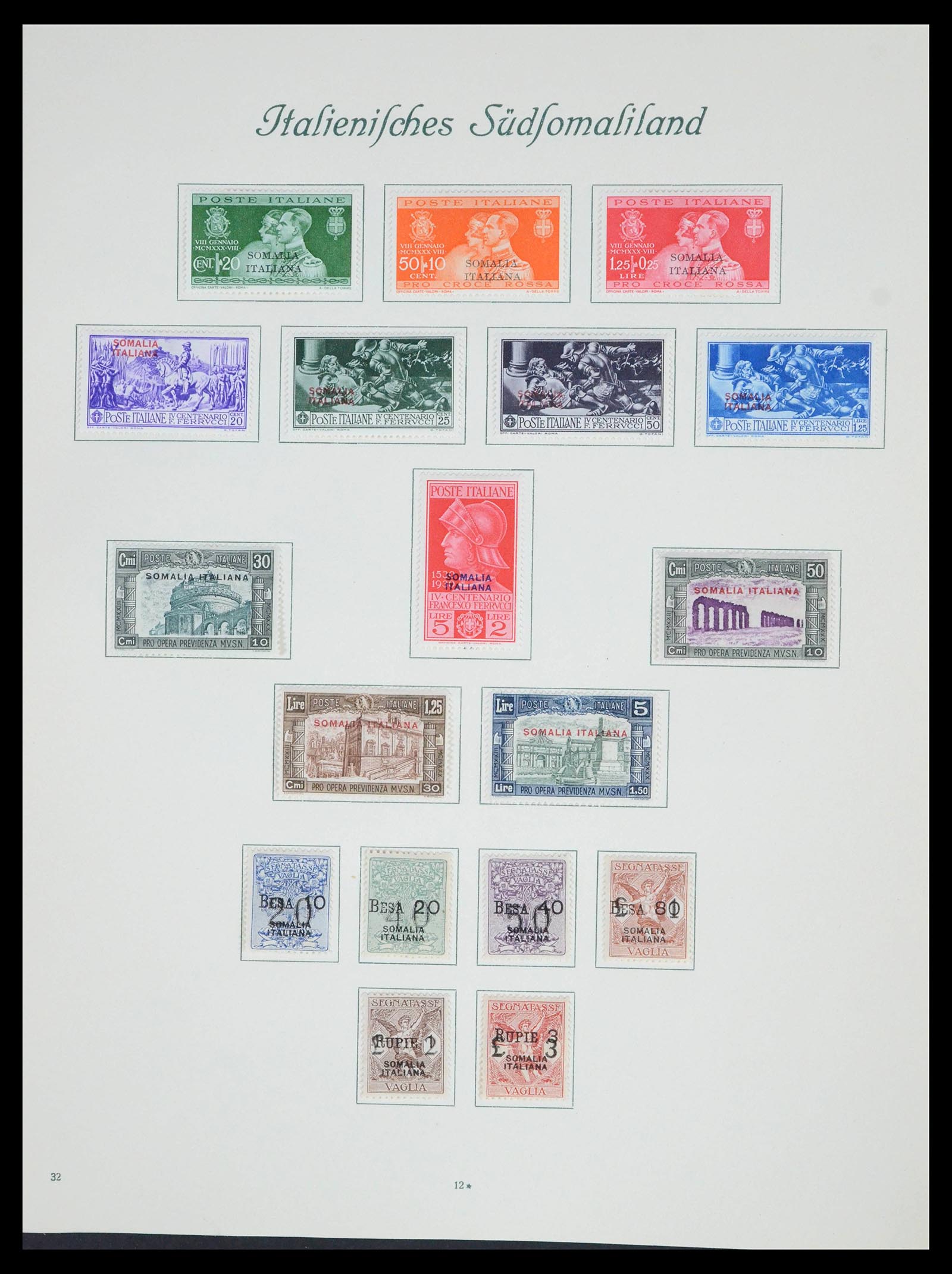 39490 0077 - Stamp collection 39490 Italian colonies top collection 1874-1945.