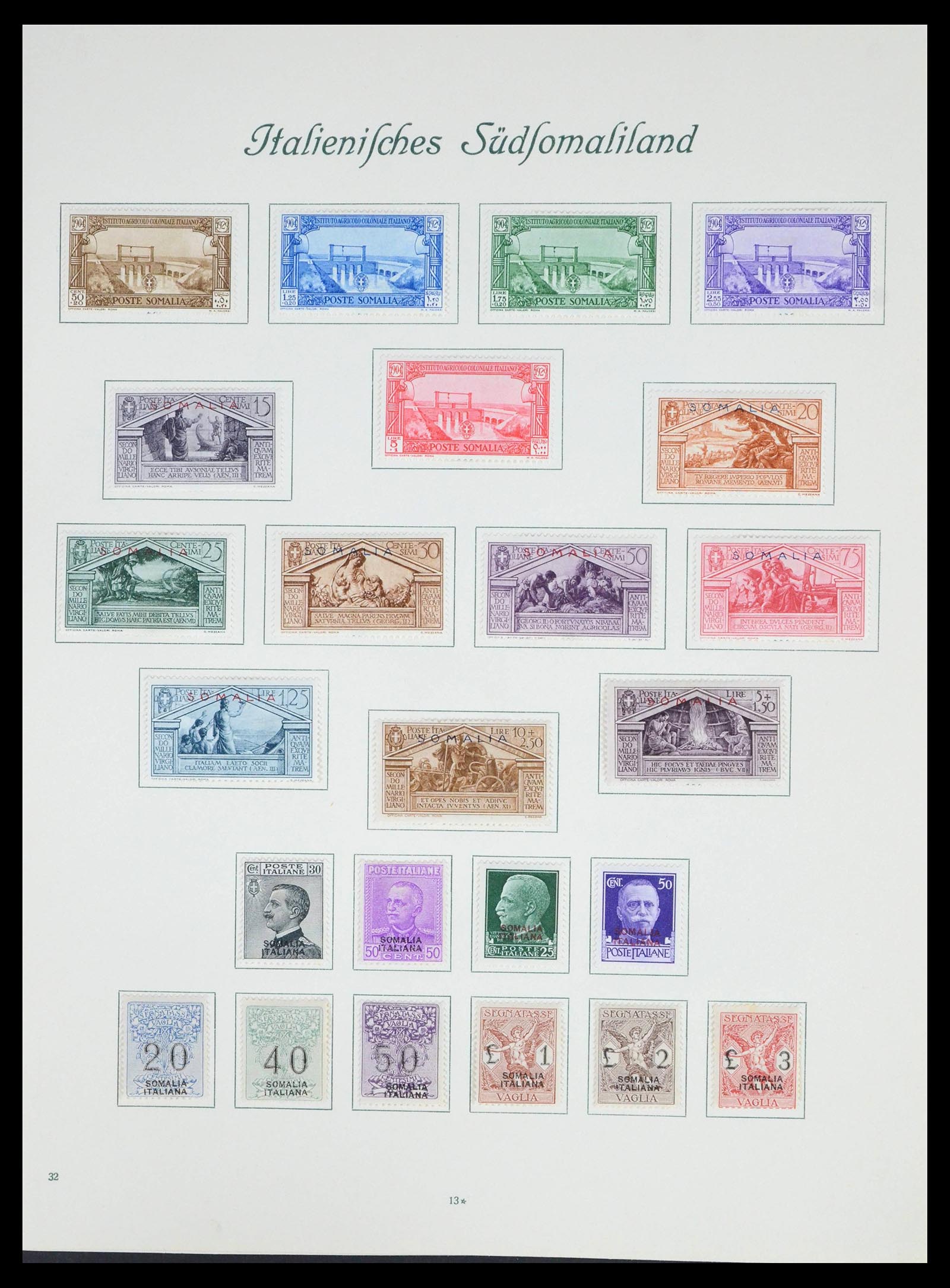 39490 0078 - Stamp collection 39490 Italian colonies top collection 1874-1945.