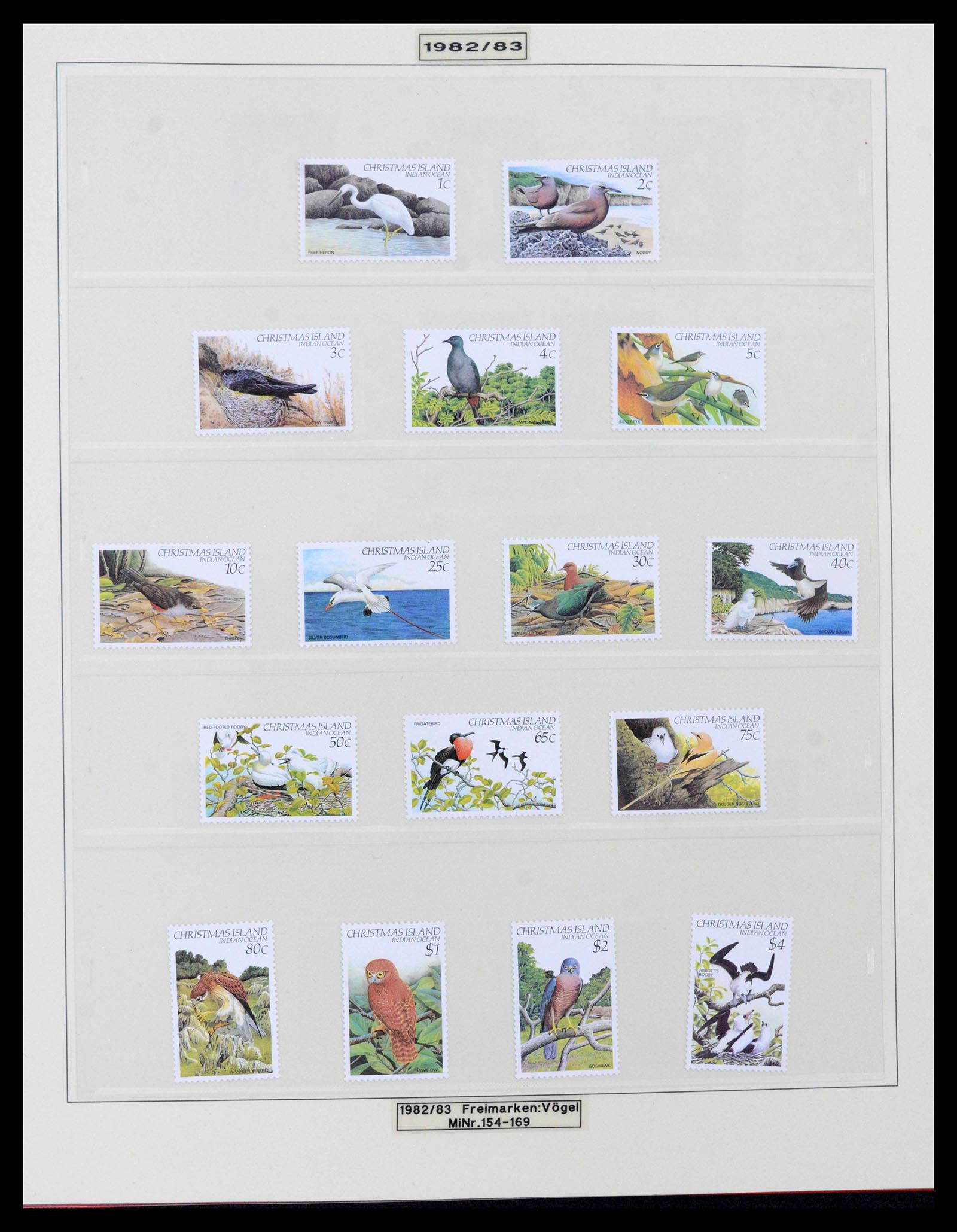 39502 0021 - Stamp collection 39502 Christmas Island 1958-2015.