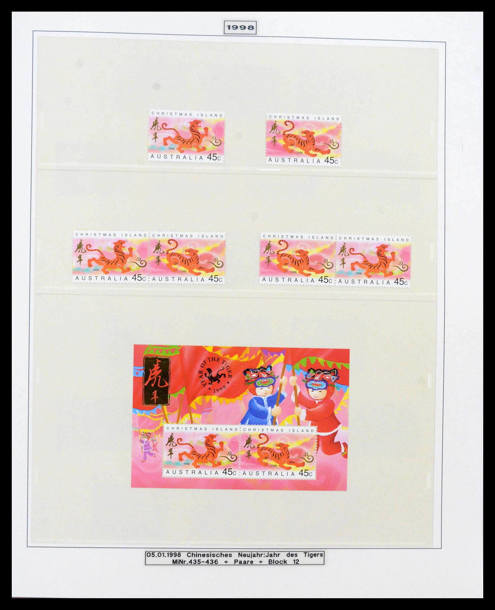 39502 0057 - Stamp collection 39502 Christmas Island 1958-2015.