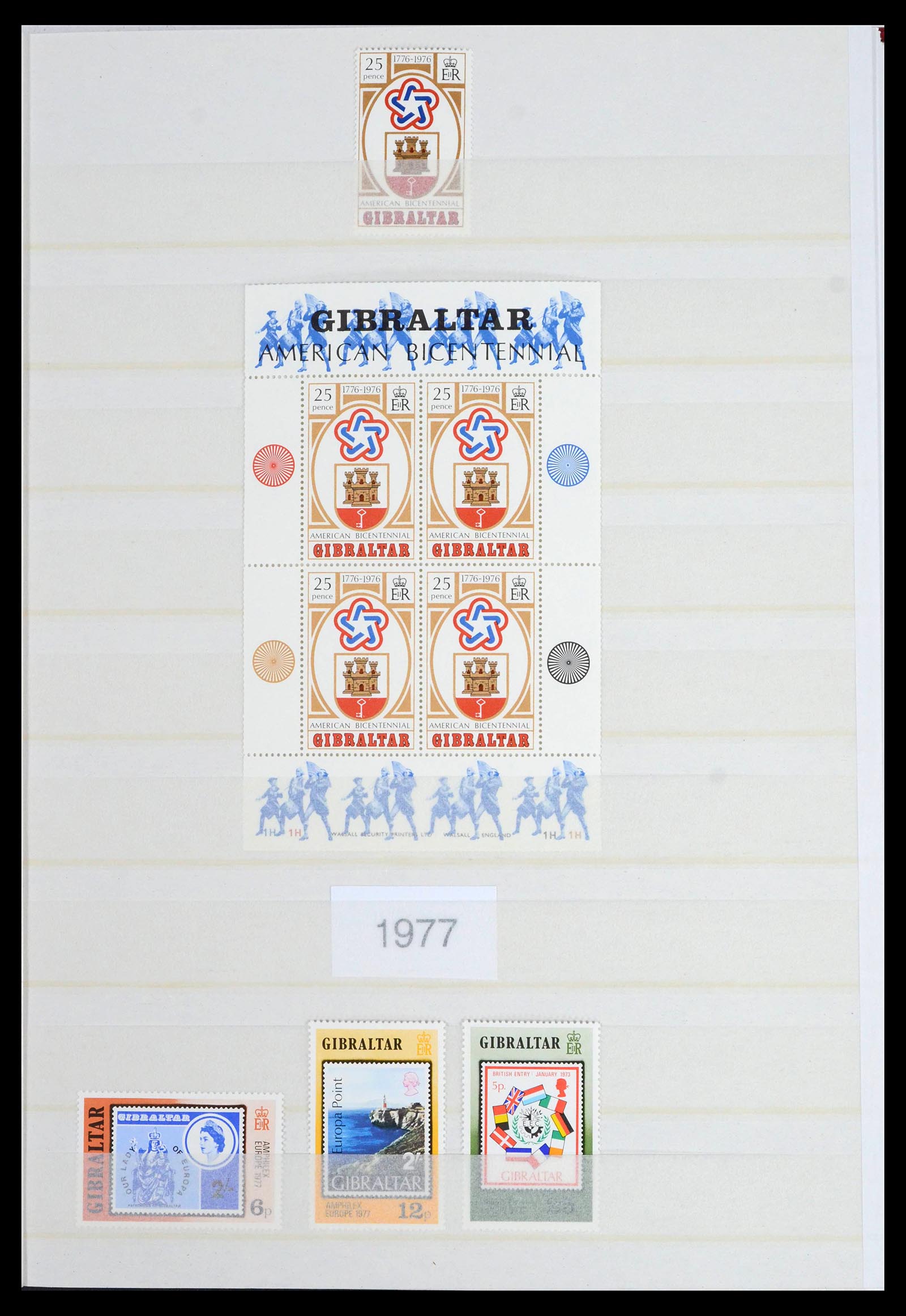 39503 0030 - Stamp collection 39503 Gibraltar 1886-2013.