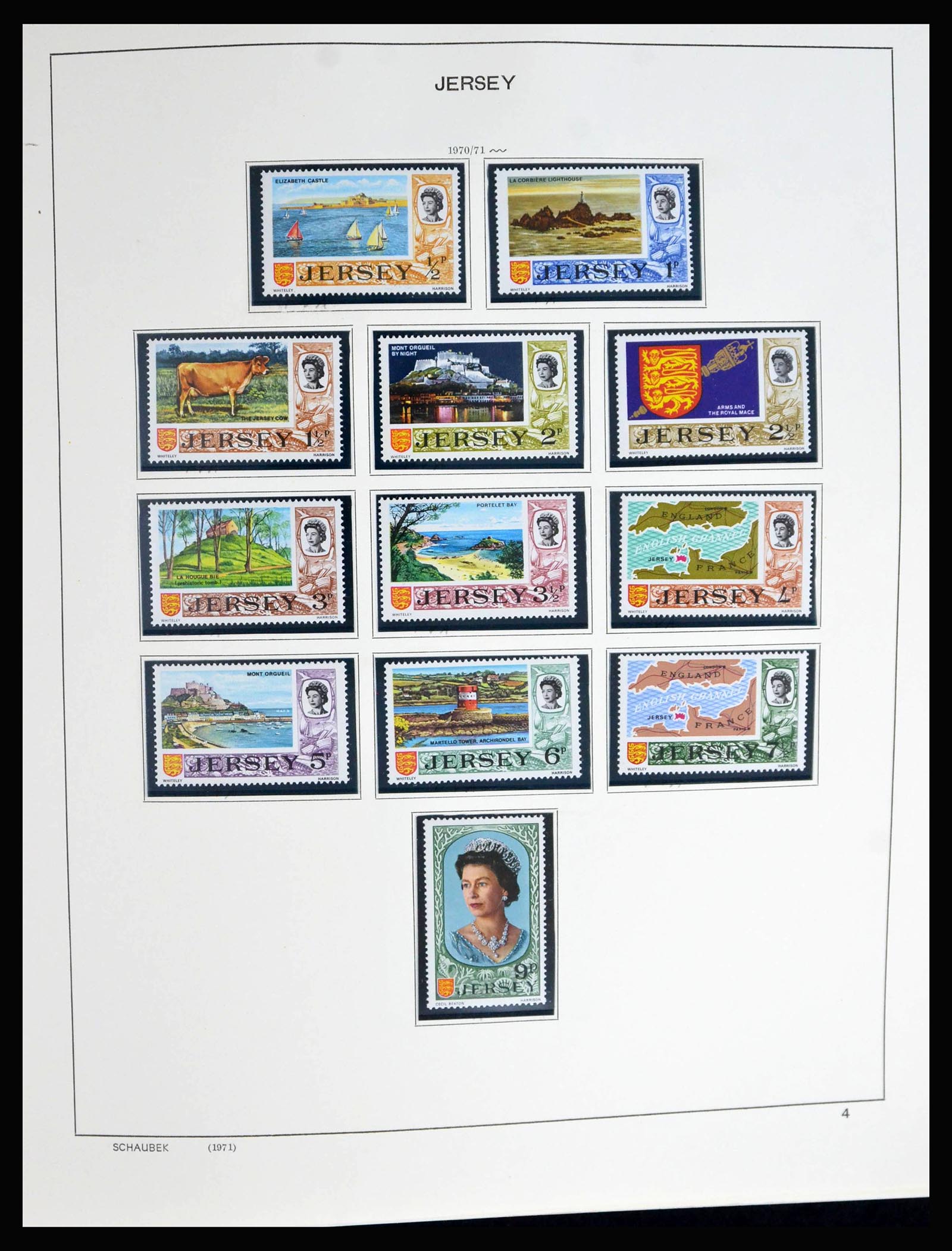 39504 0008 - Stamp collection 39504 Channel Islands 1969-2008.