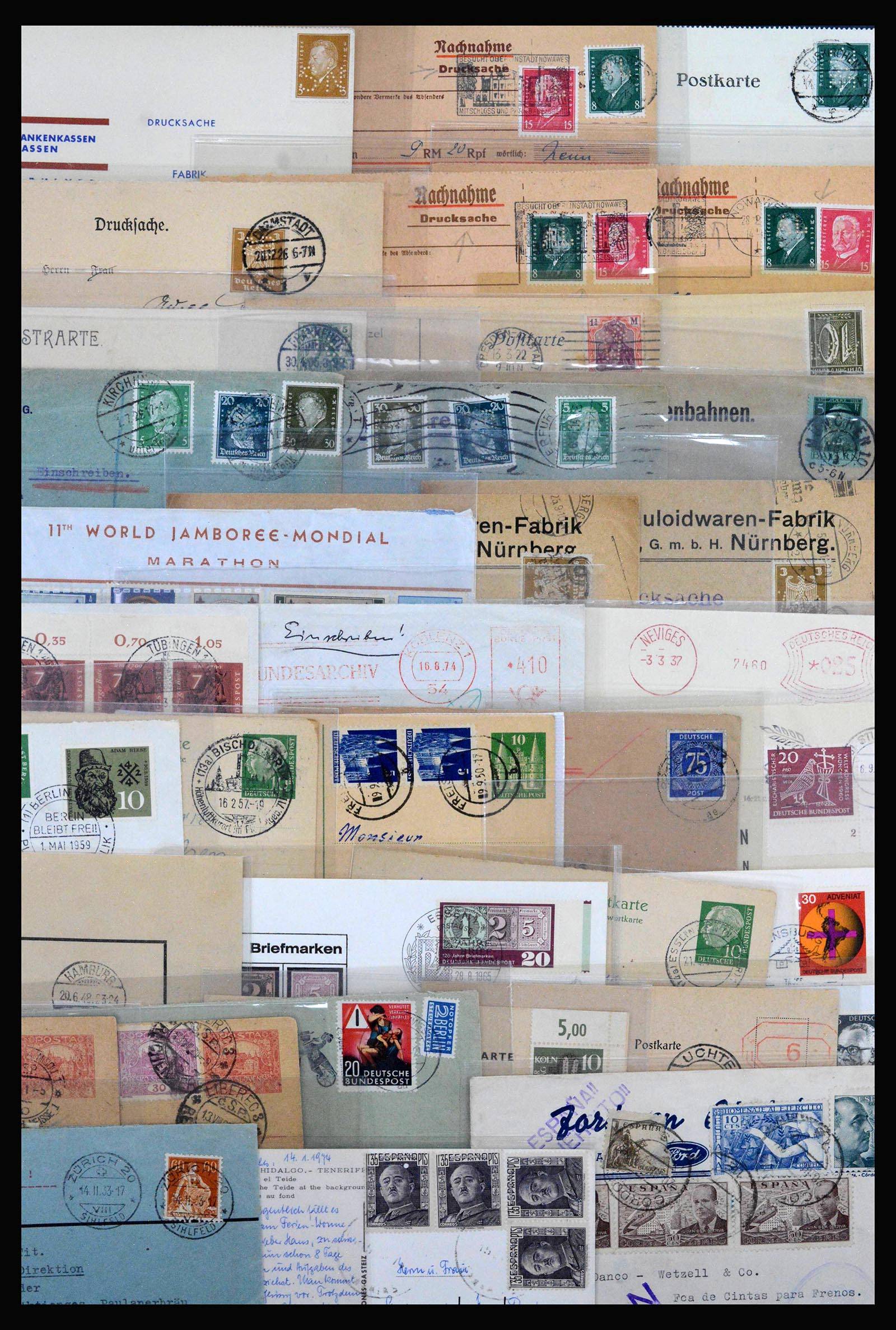 39507 0006 - Stamp collection 39507 All world covers 1860-1960.